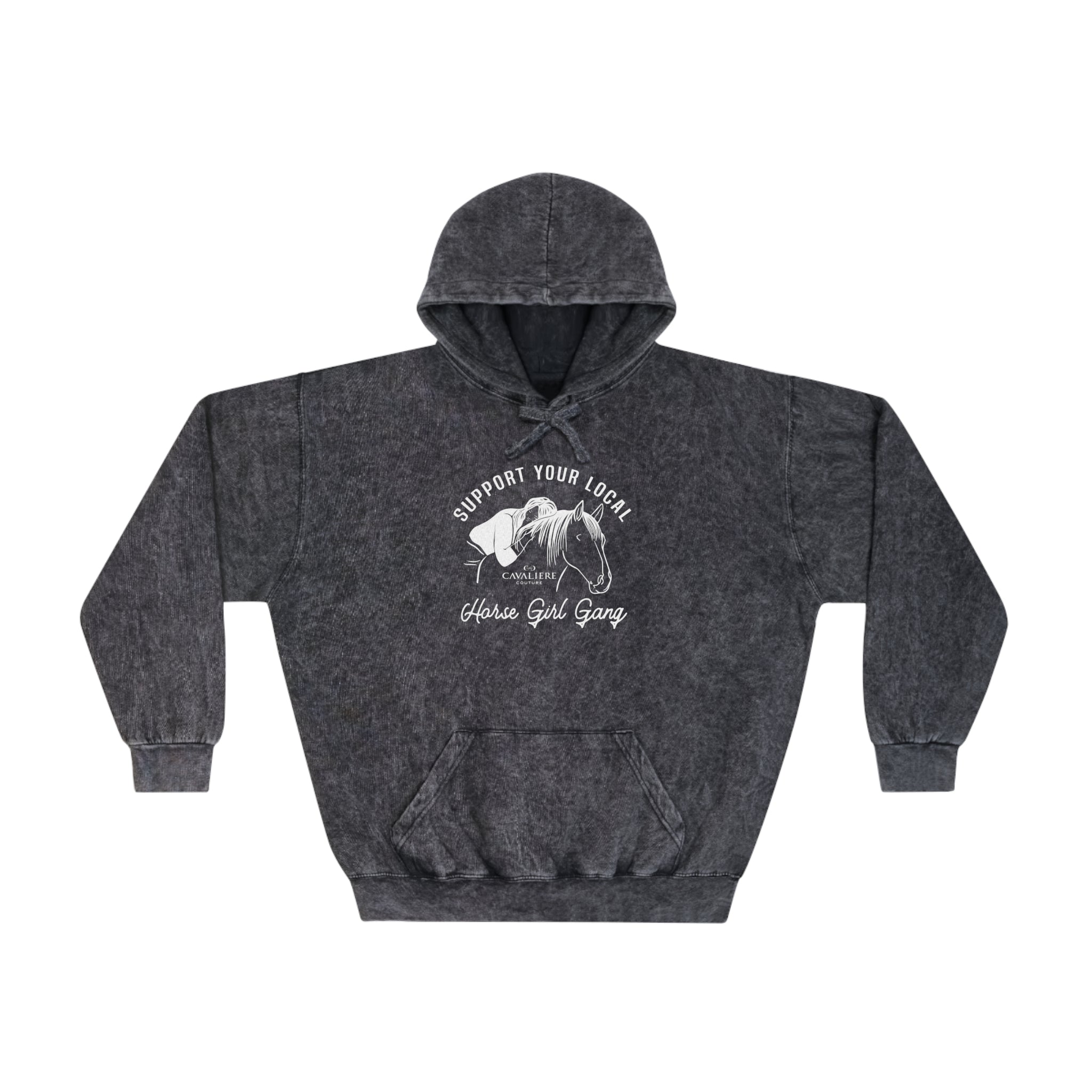 Horse Girl Gang Mineral Wash Hoodie