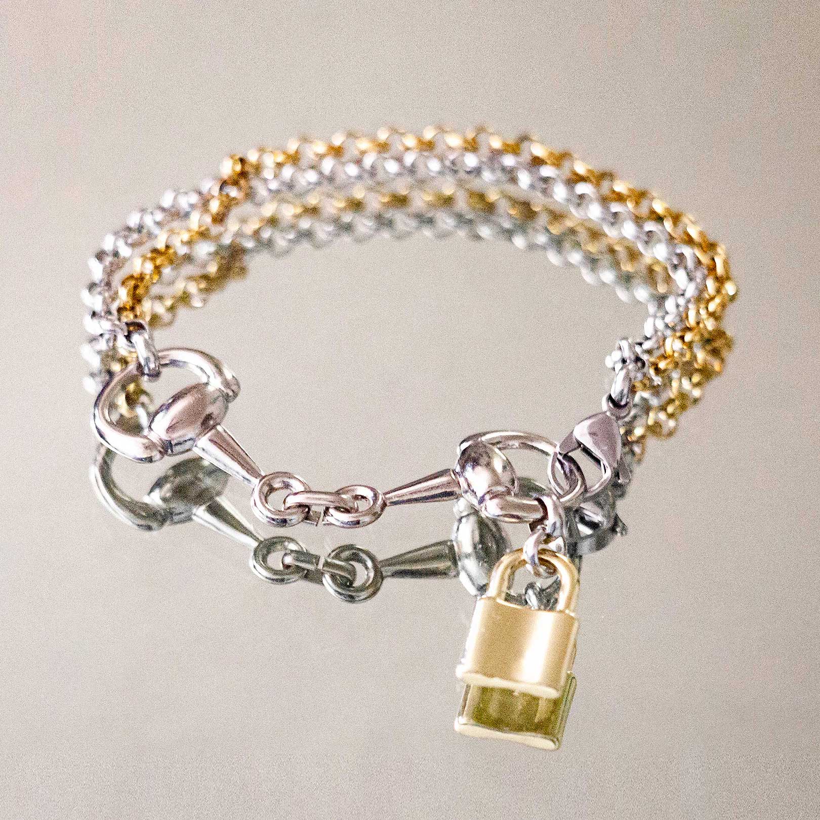 Snaffle Bit Bracelet