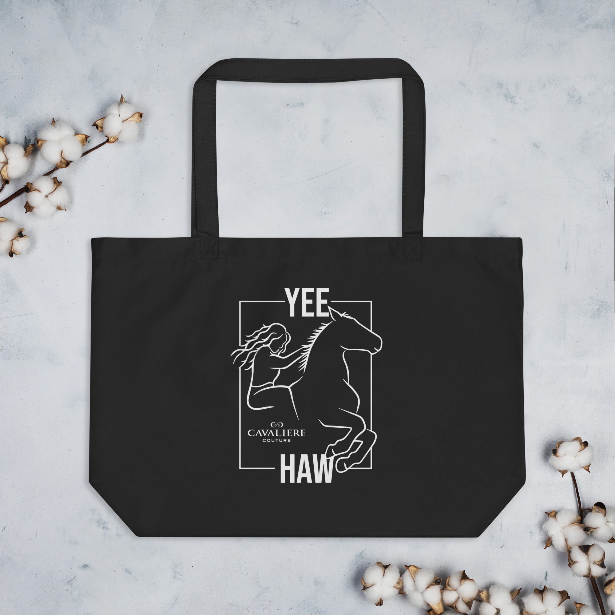 Yeehaw Organic Tote Bag