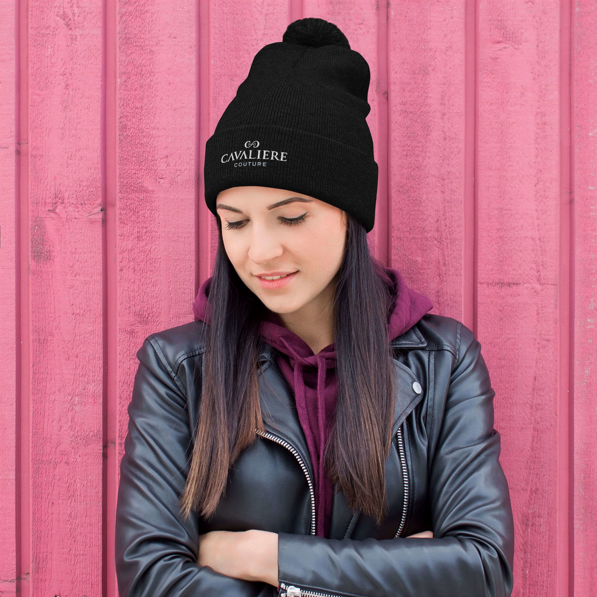 Logo Pom-Pom Beanie
