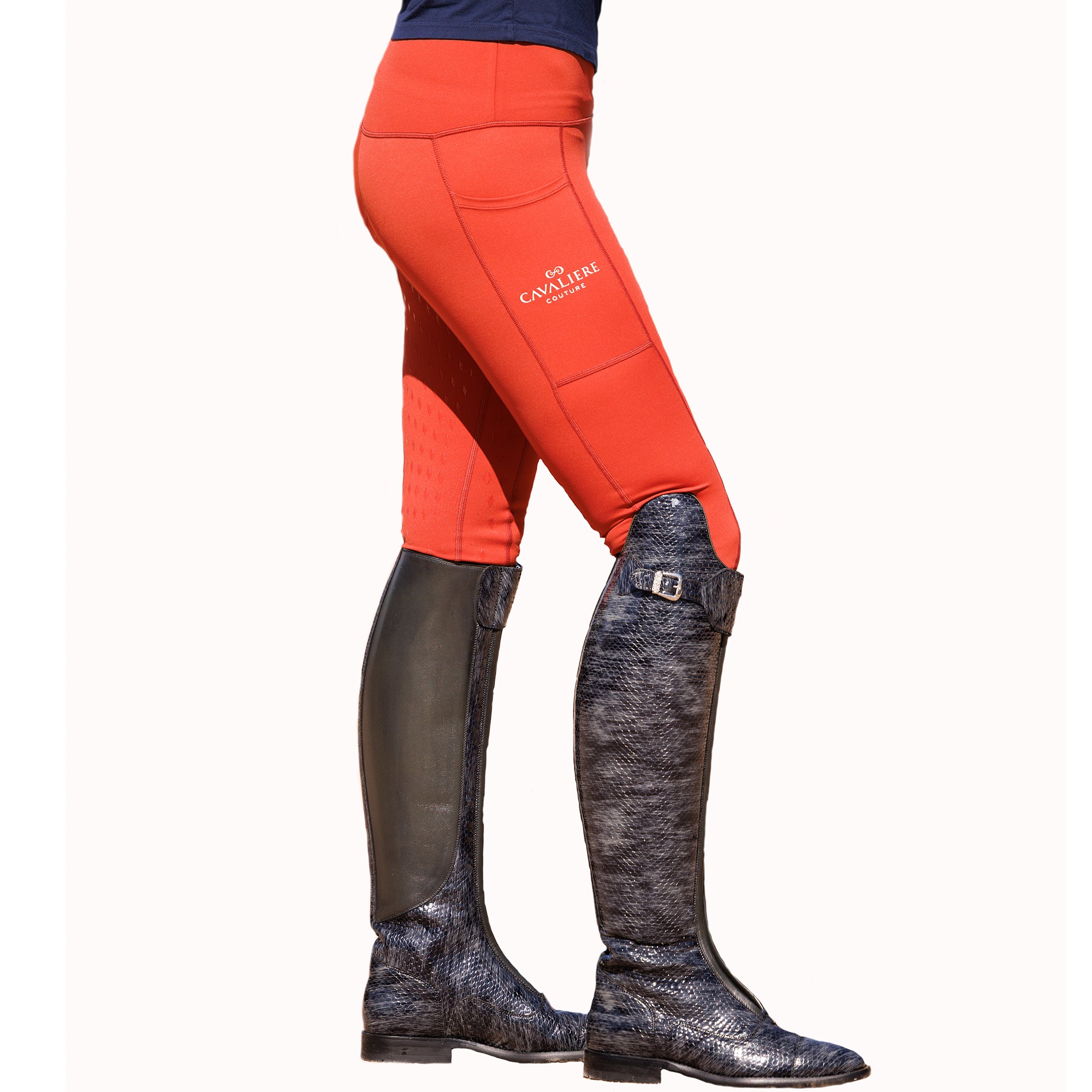 The Grand Prix Riding Tights in Rust Rein (Limited Edition)