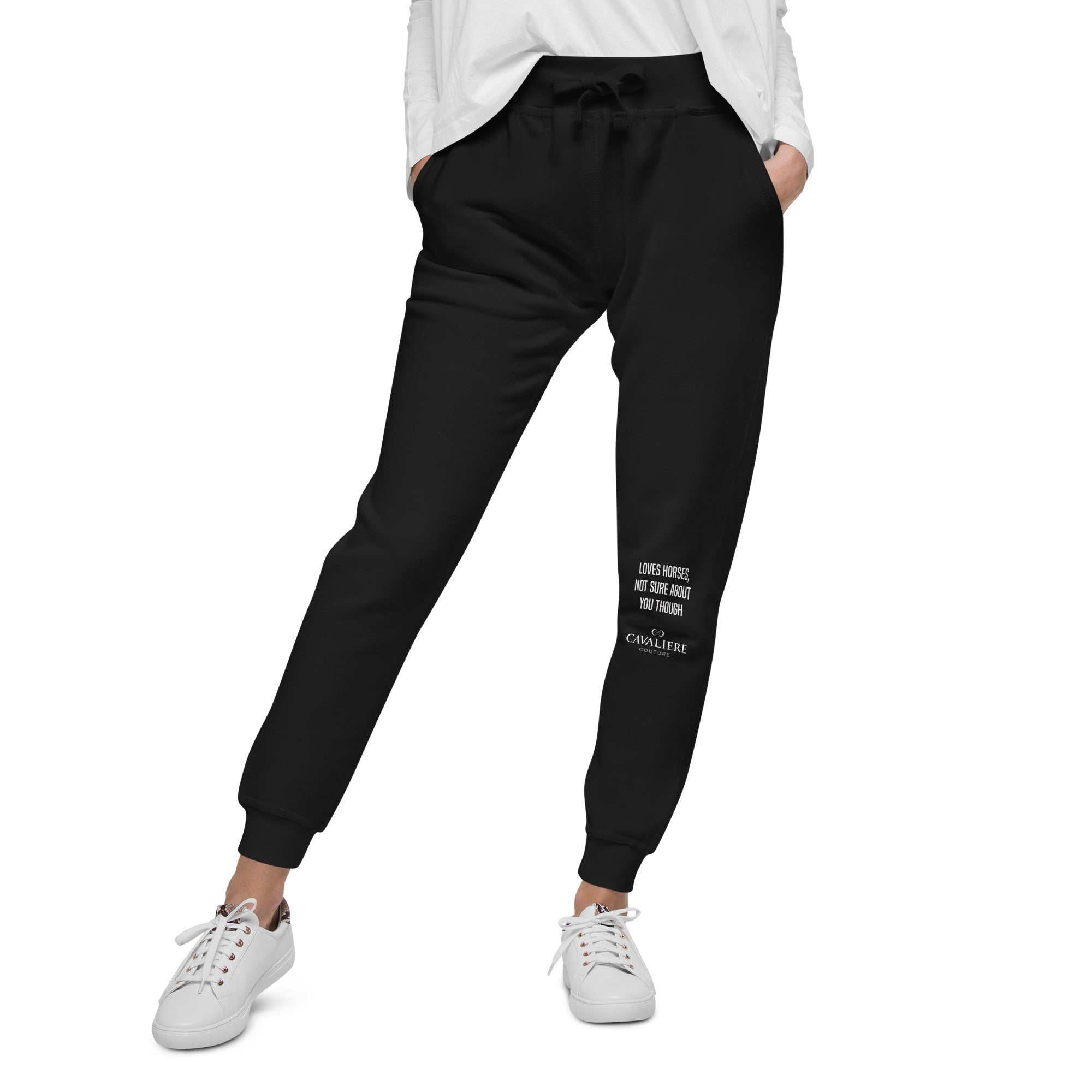 Loves Horses Fleece Sweatpants