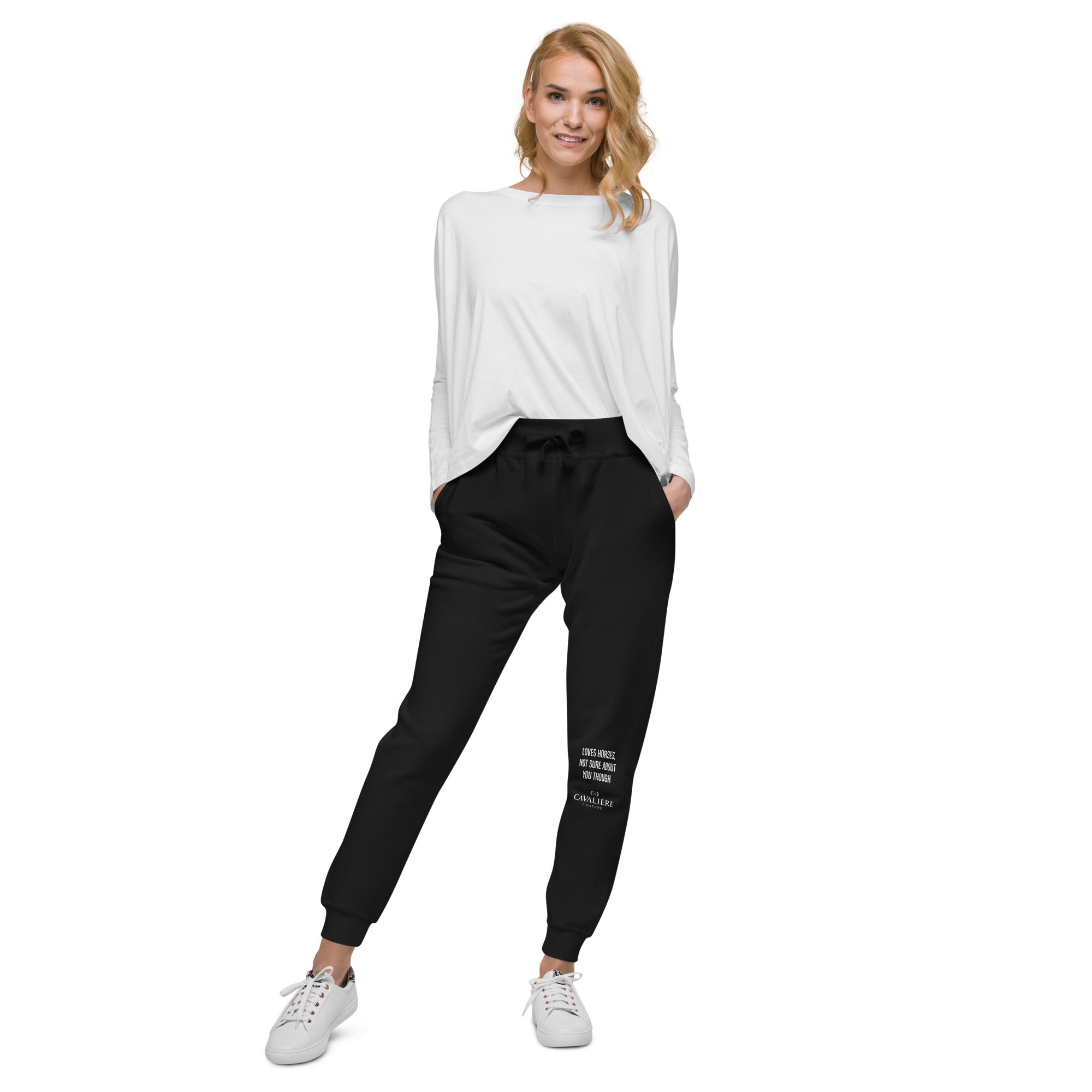 Loves Horses Fleece Sweatpants