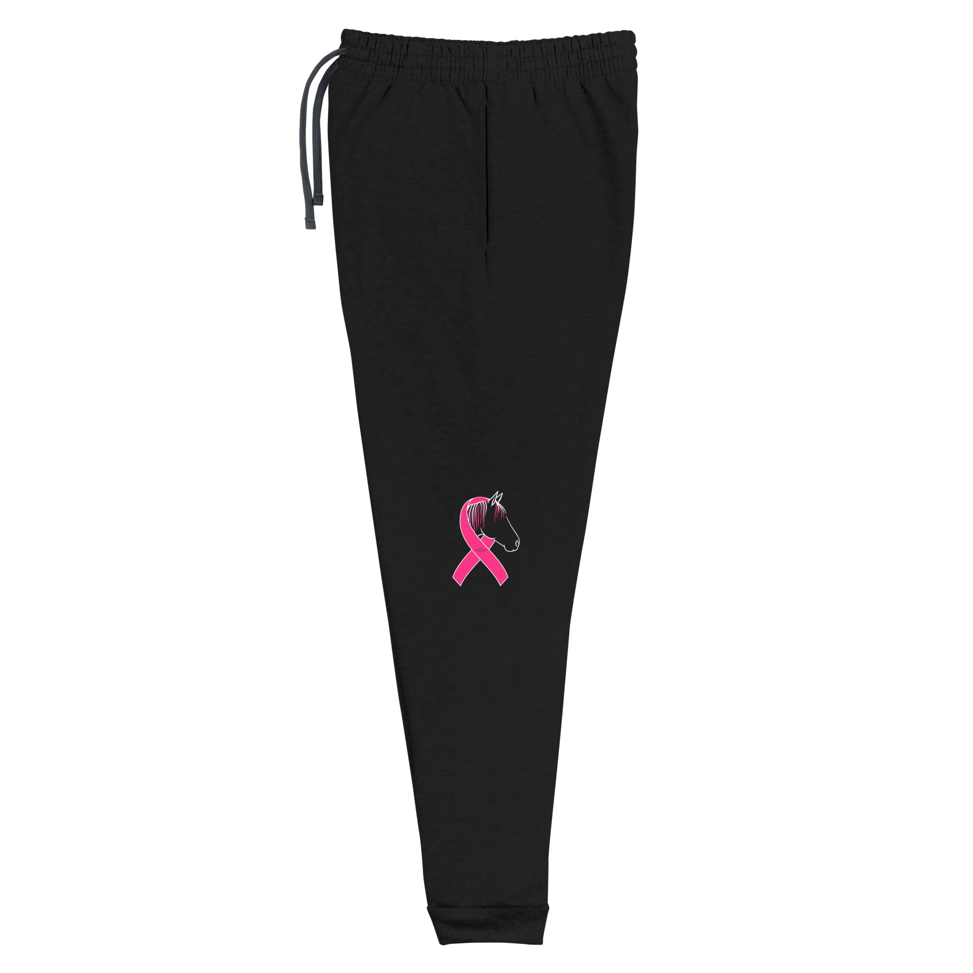 Womens Pink & Black Logo Jogger