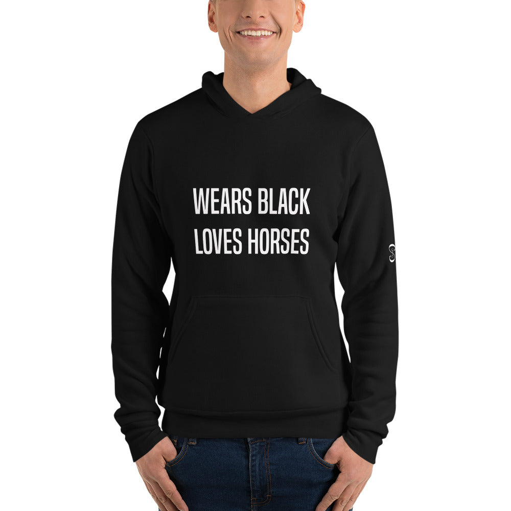 Wears Black Pullover