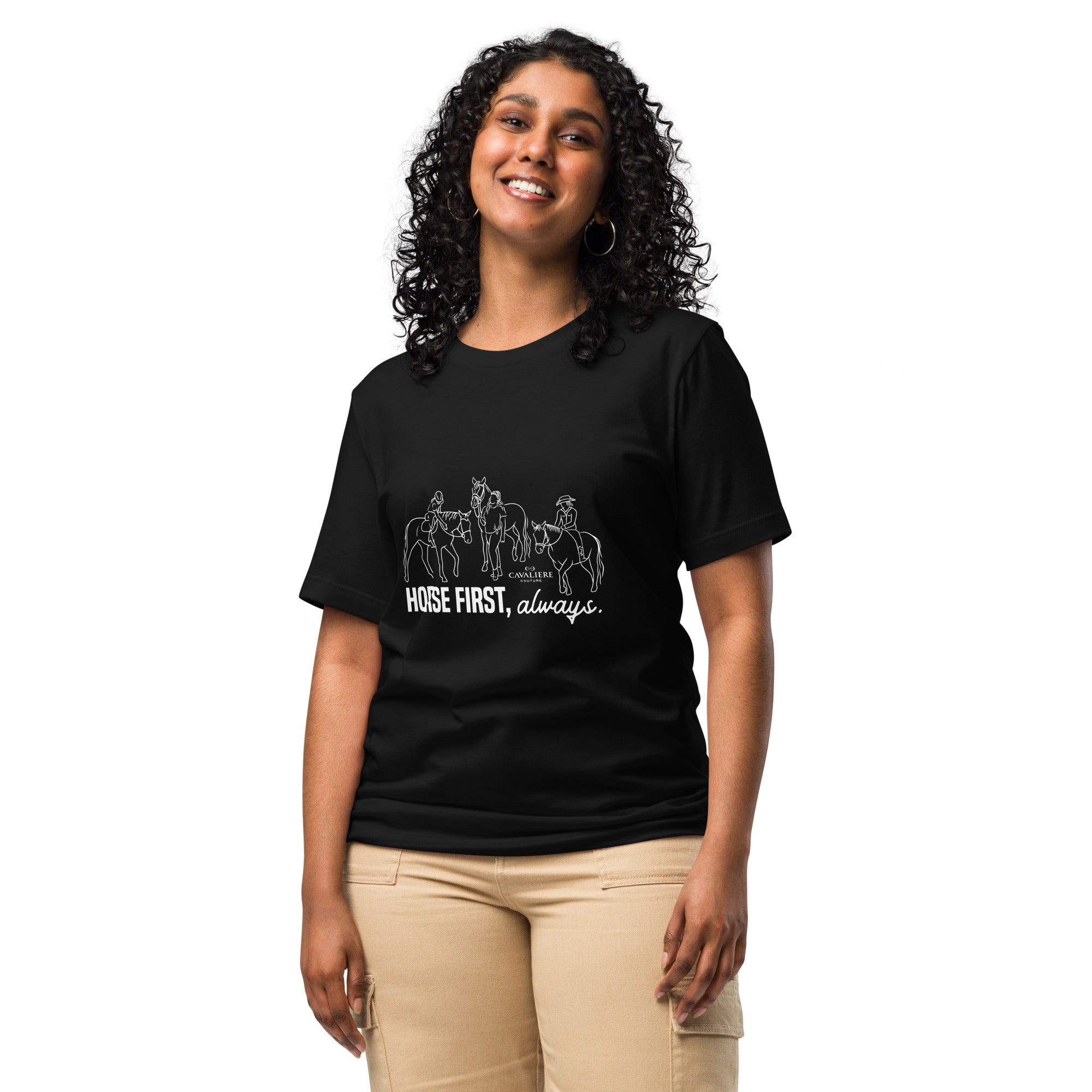 Horses First Oversize Tee