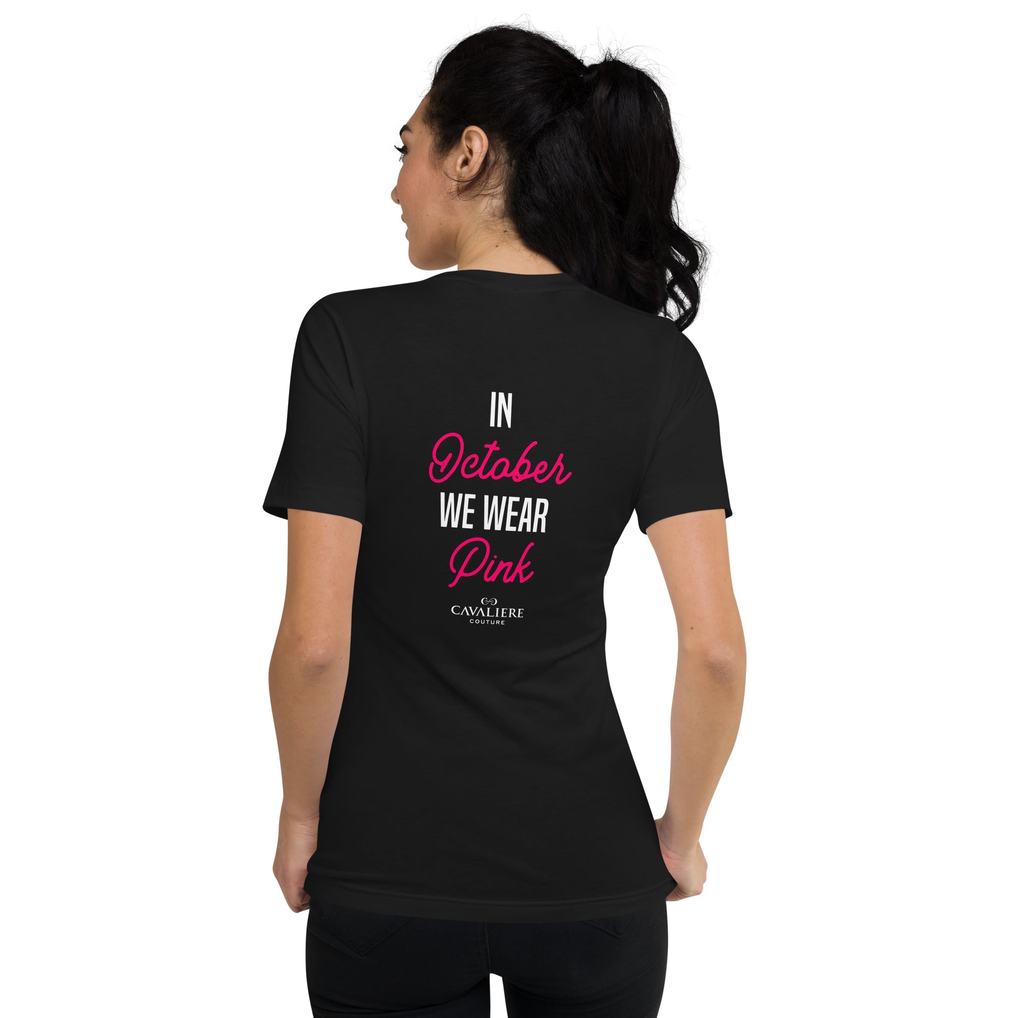 Wear Pink V-Neck Tee