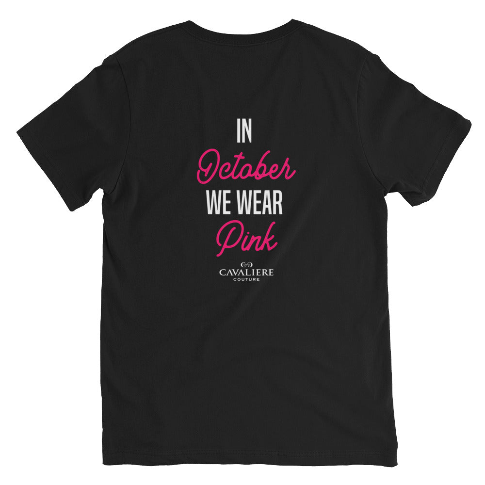 Wear Pink V-Neck Tee