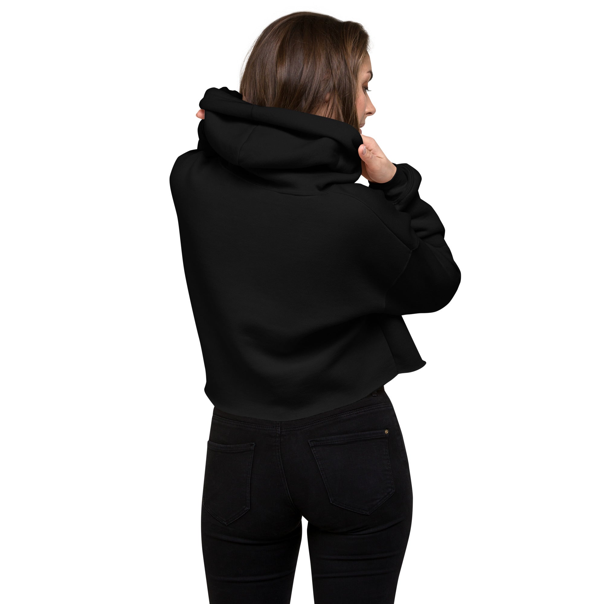Cavaliere Couture Crop Hoodie