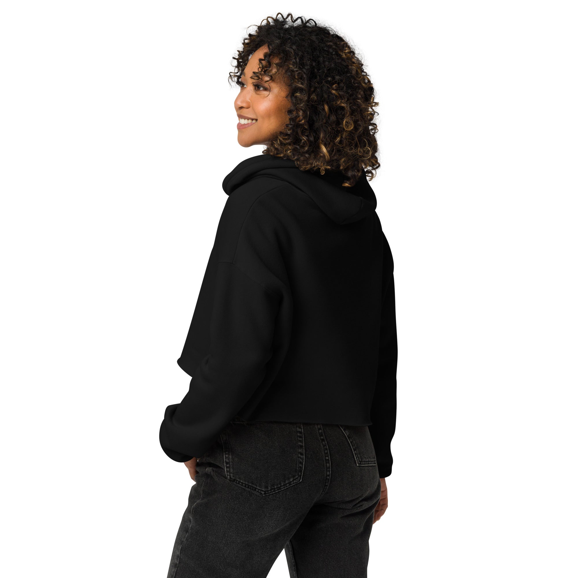 Cavaliere Couture Crop Hoodie