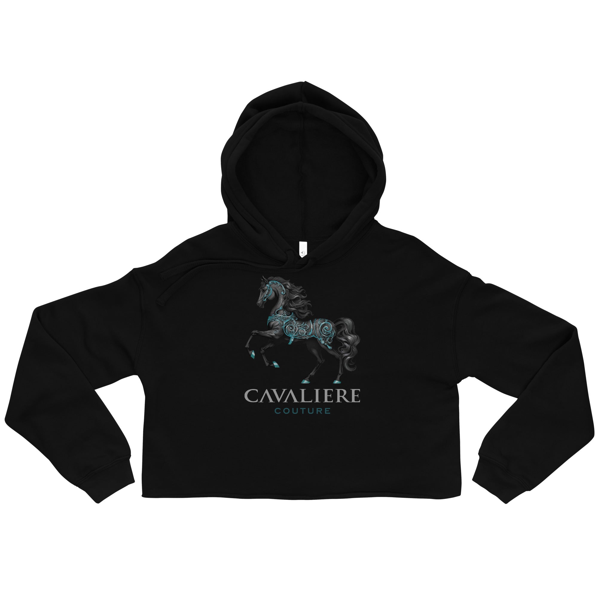 Cavaliere Couture Crop Hoodie