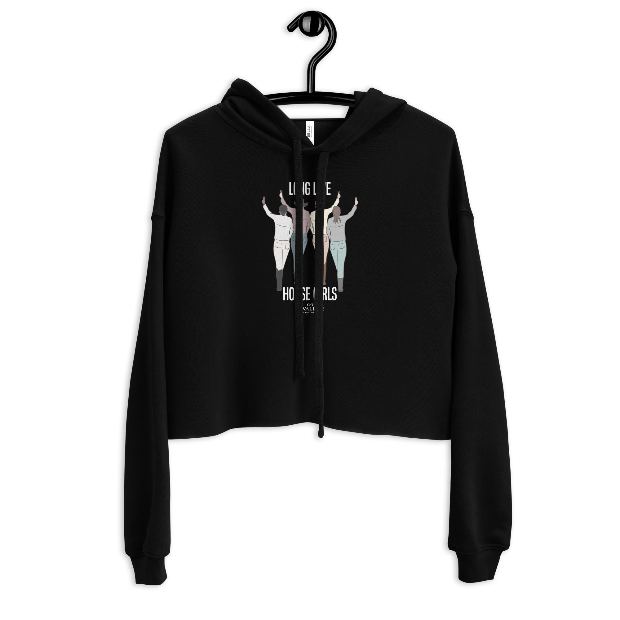 Long Live Horse Girls Crop Hoodie