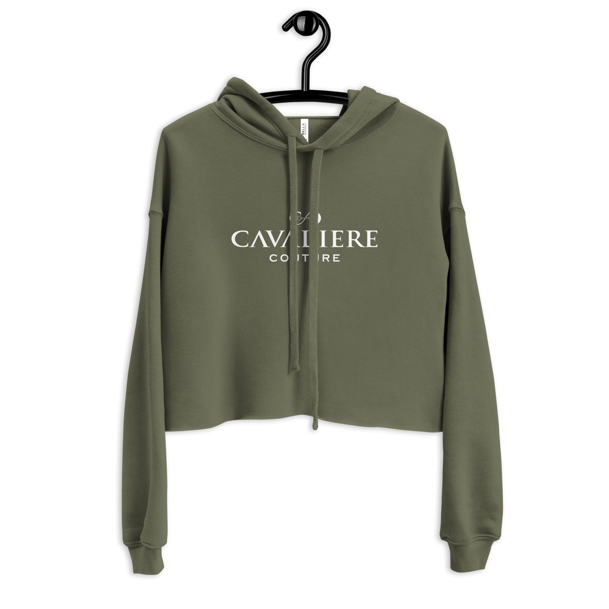 Logo Crop Hoodie