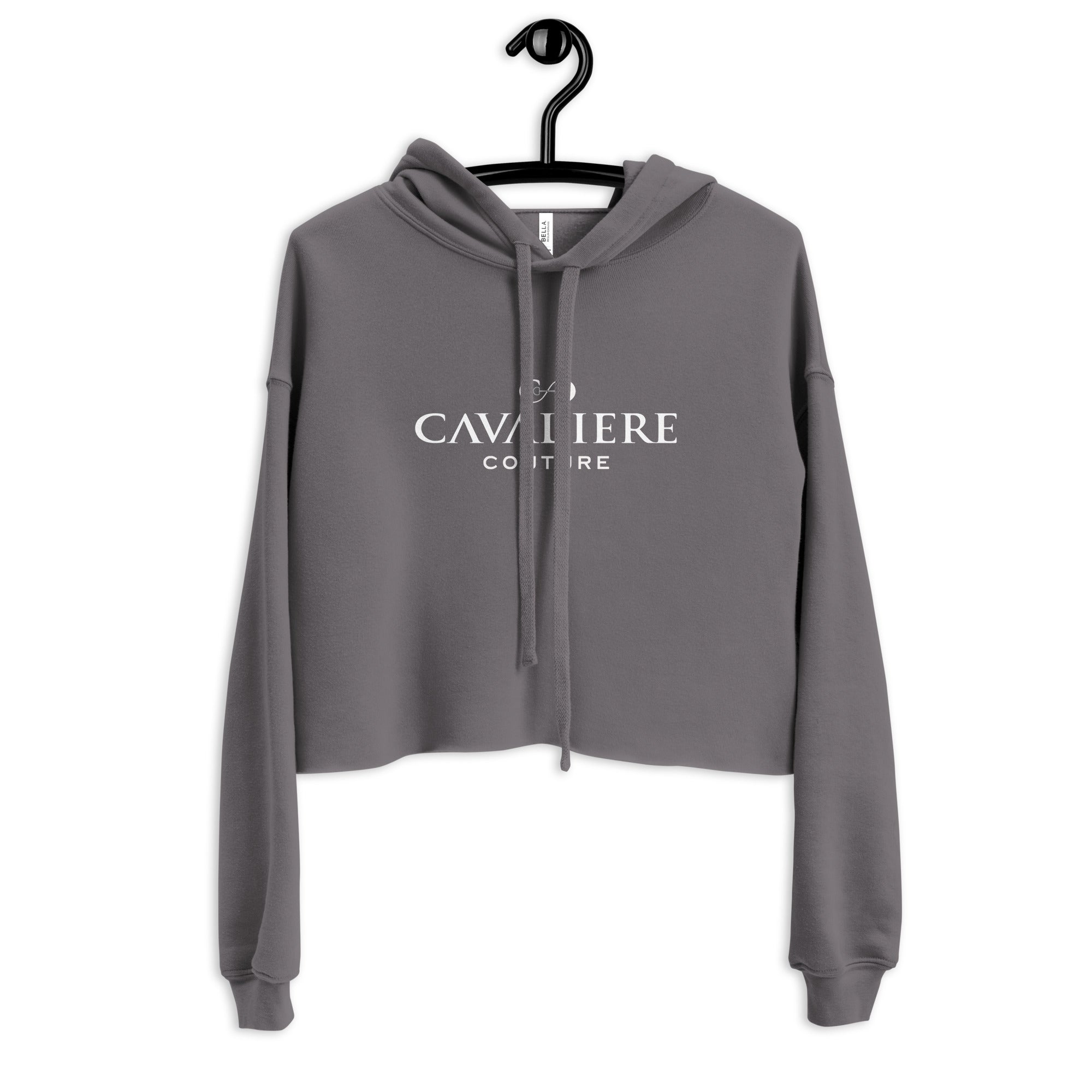 Logo Crop Hoodie