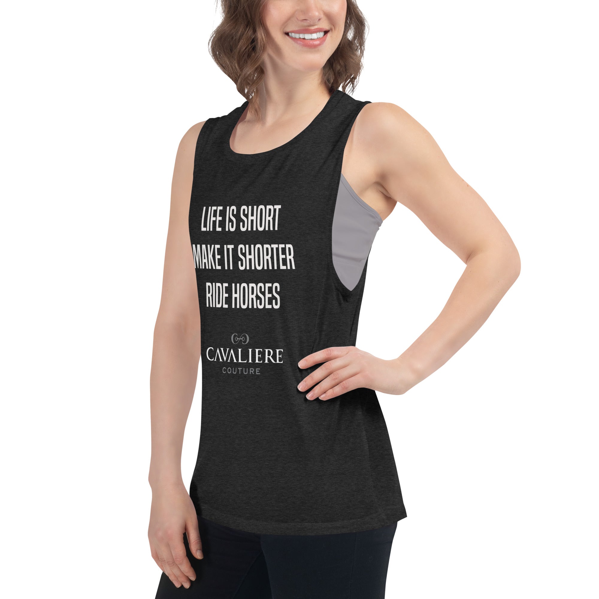 Life Is Short Muscle Tank