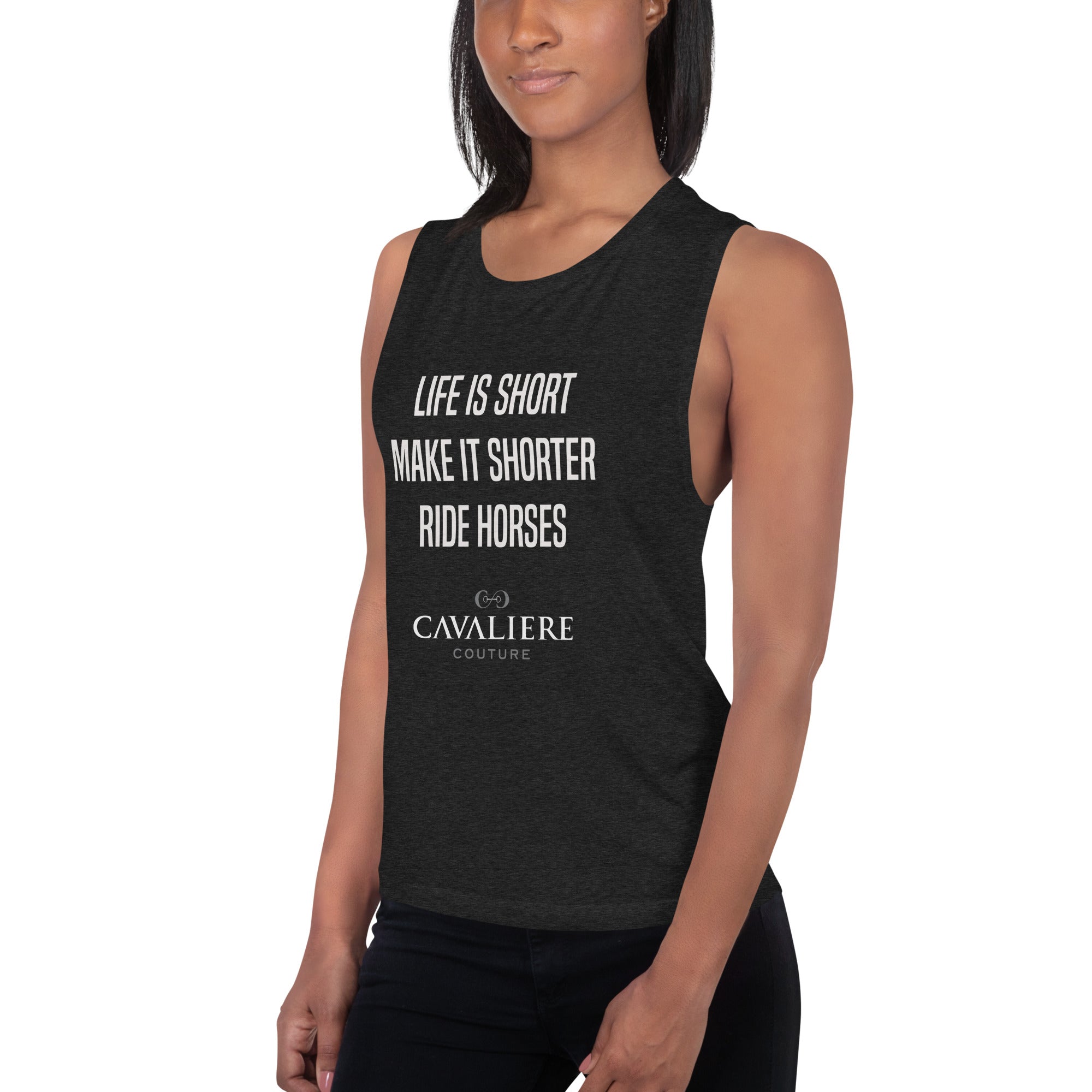 Life Is Short Muscle Tank