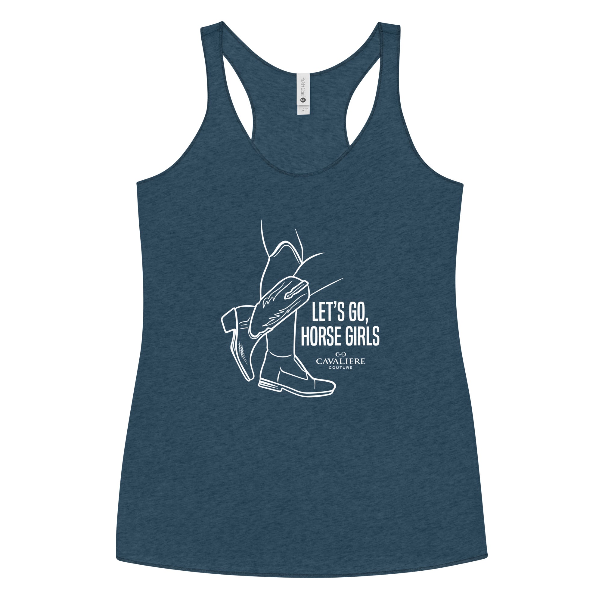 Let's Go Racerback Tank