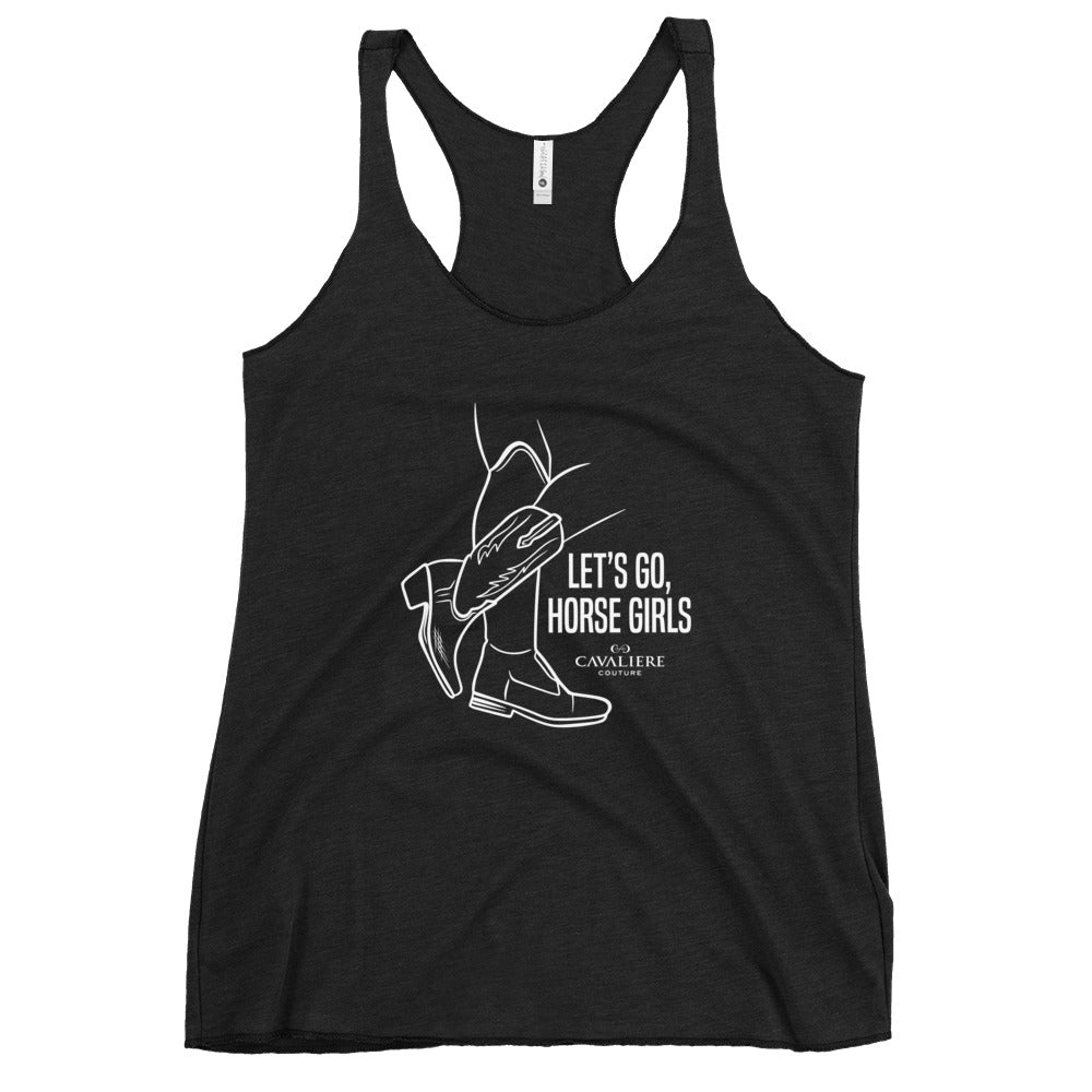 Let's Go Racerback Tank