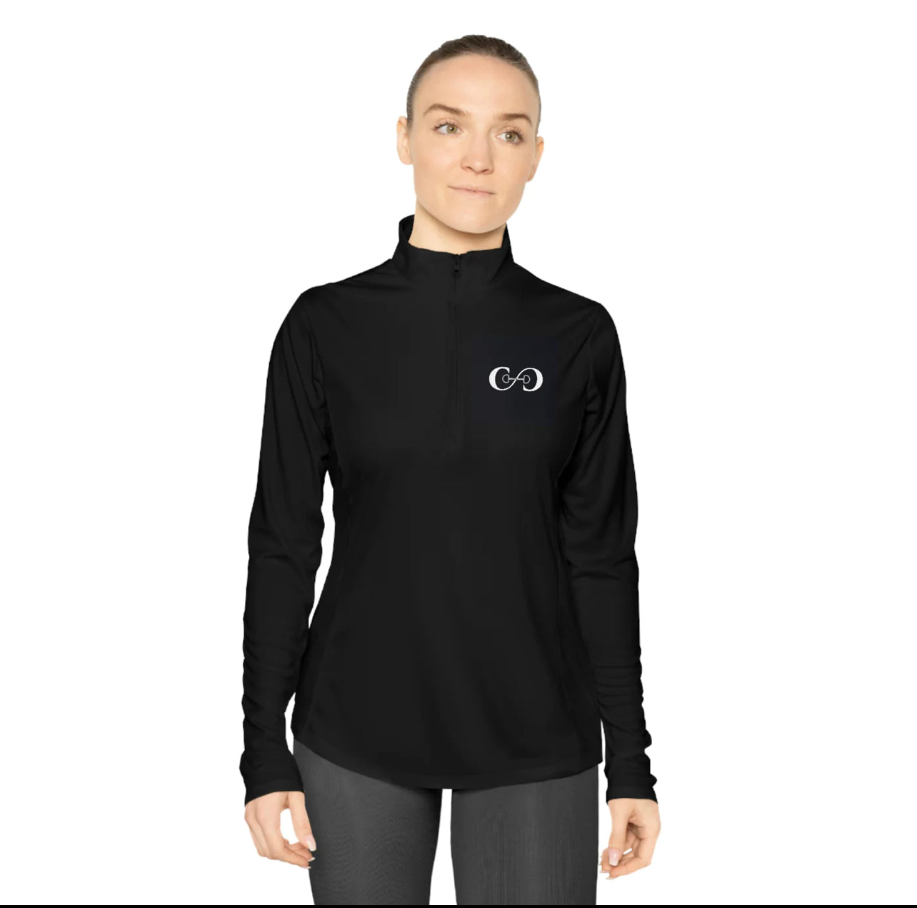 CC Logo Quarter-Zip Sunshirt
