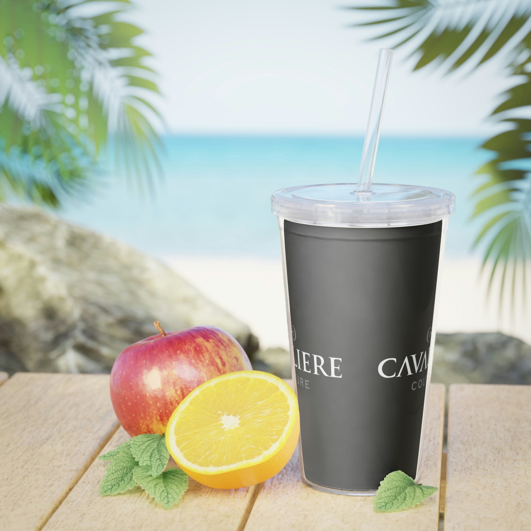 CC Logo Tumbler with Straw