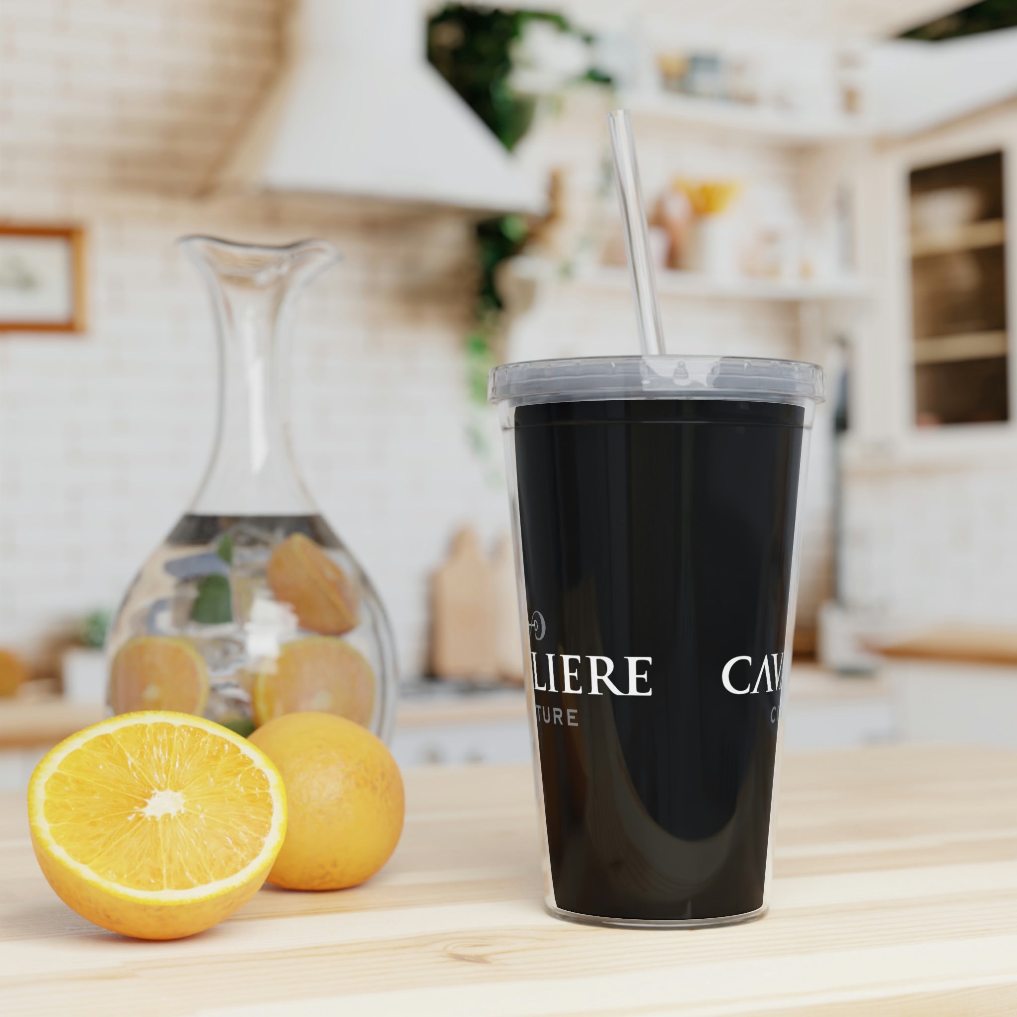 CC Logo Tumbler with Straw