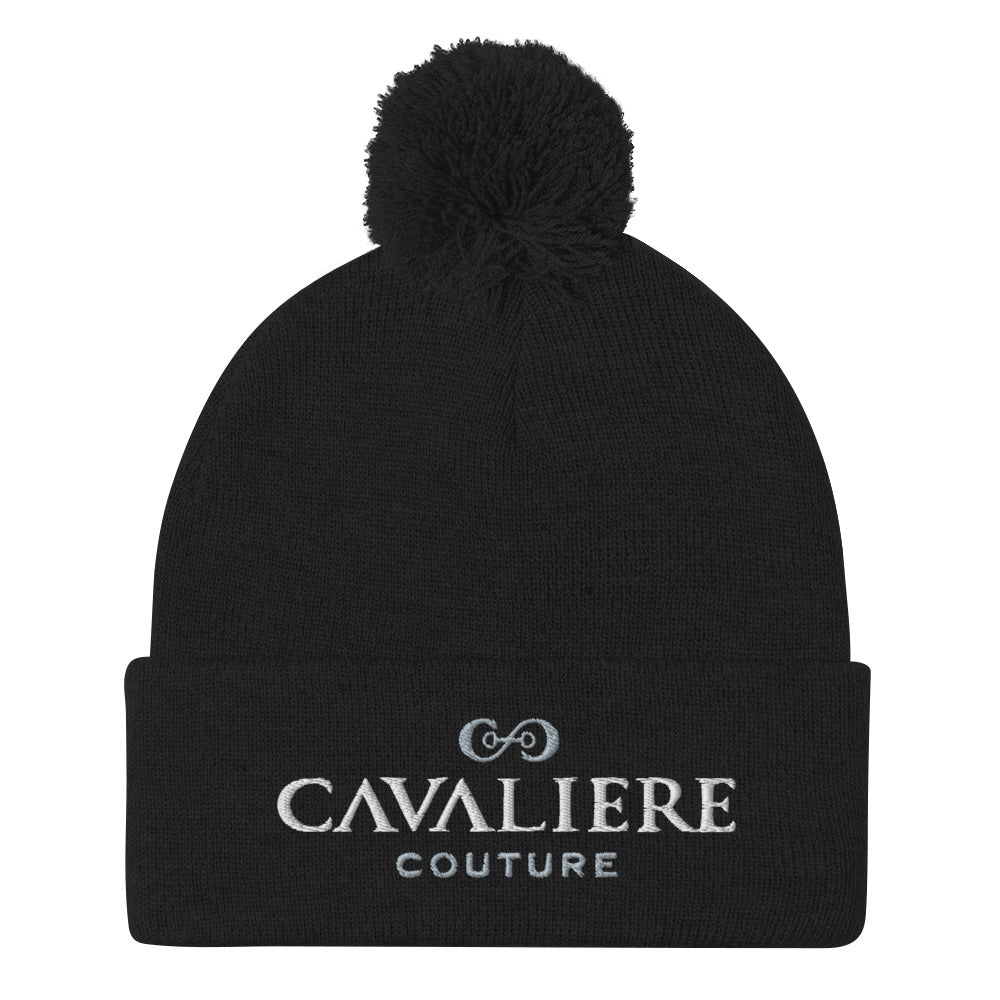 CC Logo Pom-Pom Beanie