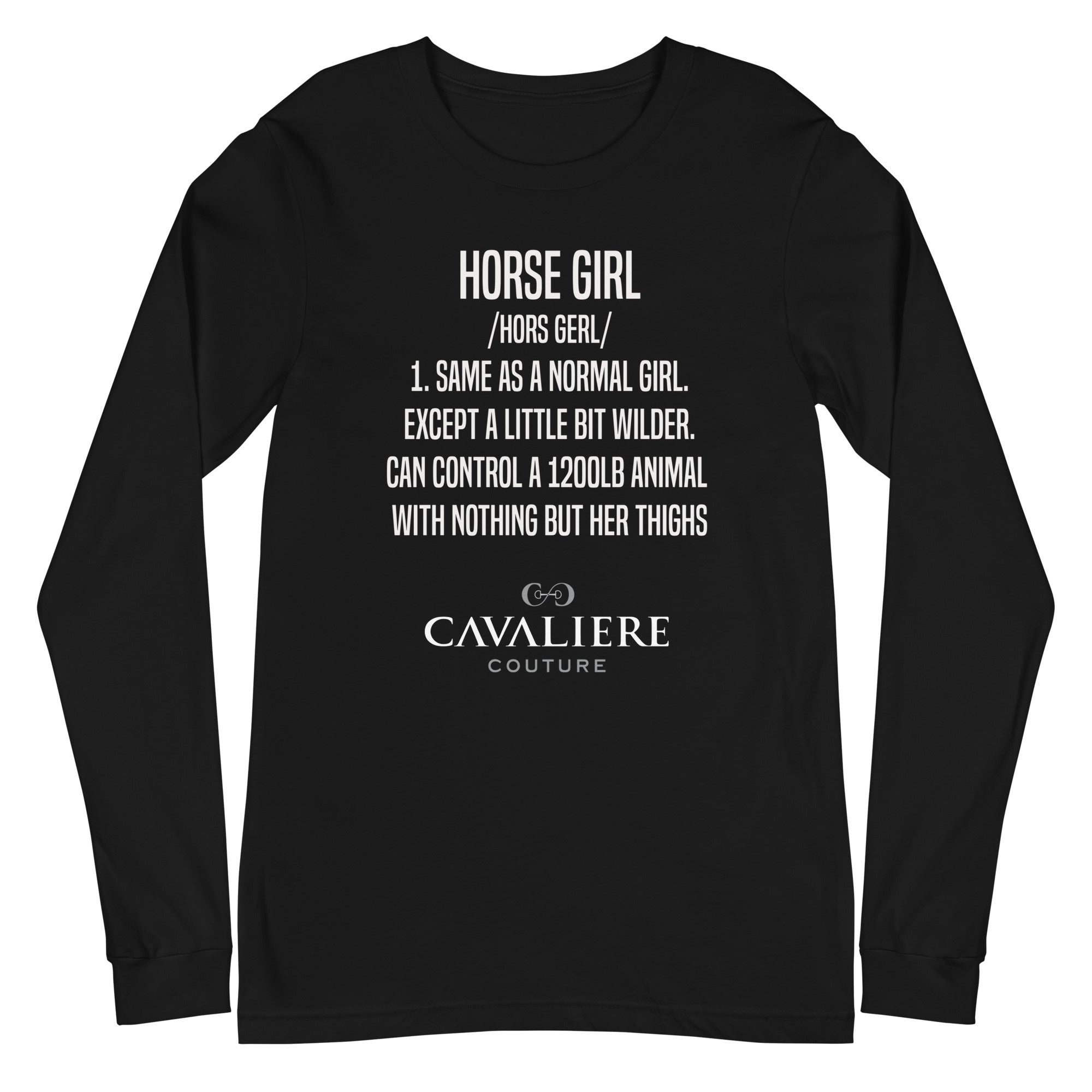 Horse Girl Long Sleeve Tee