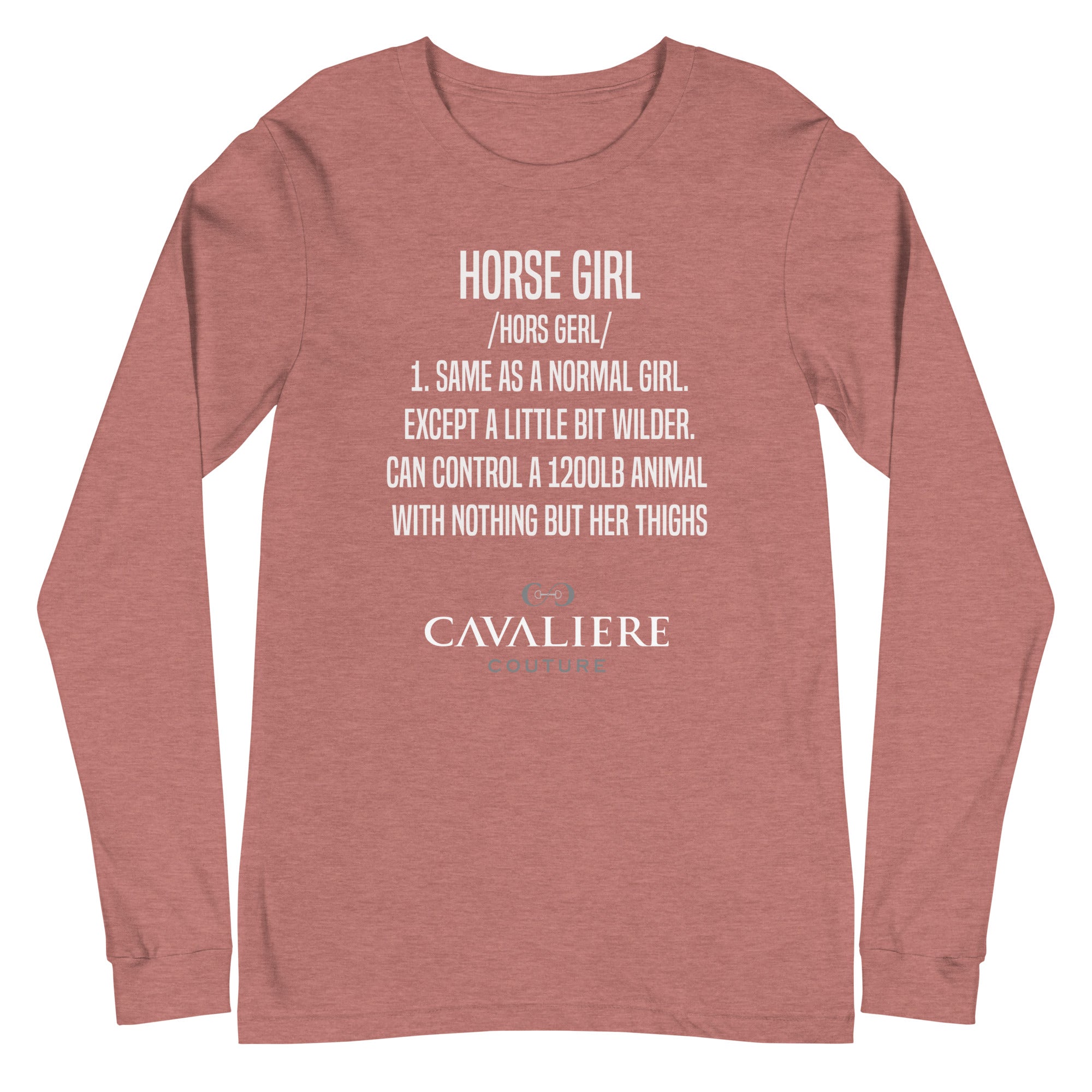 Horse Girl Long Sleeve Tee