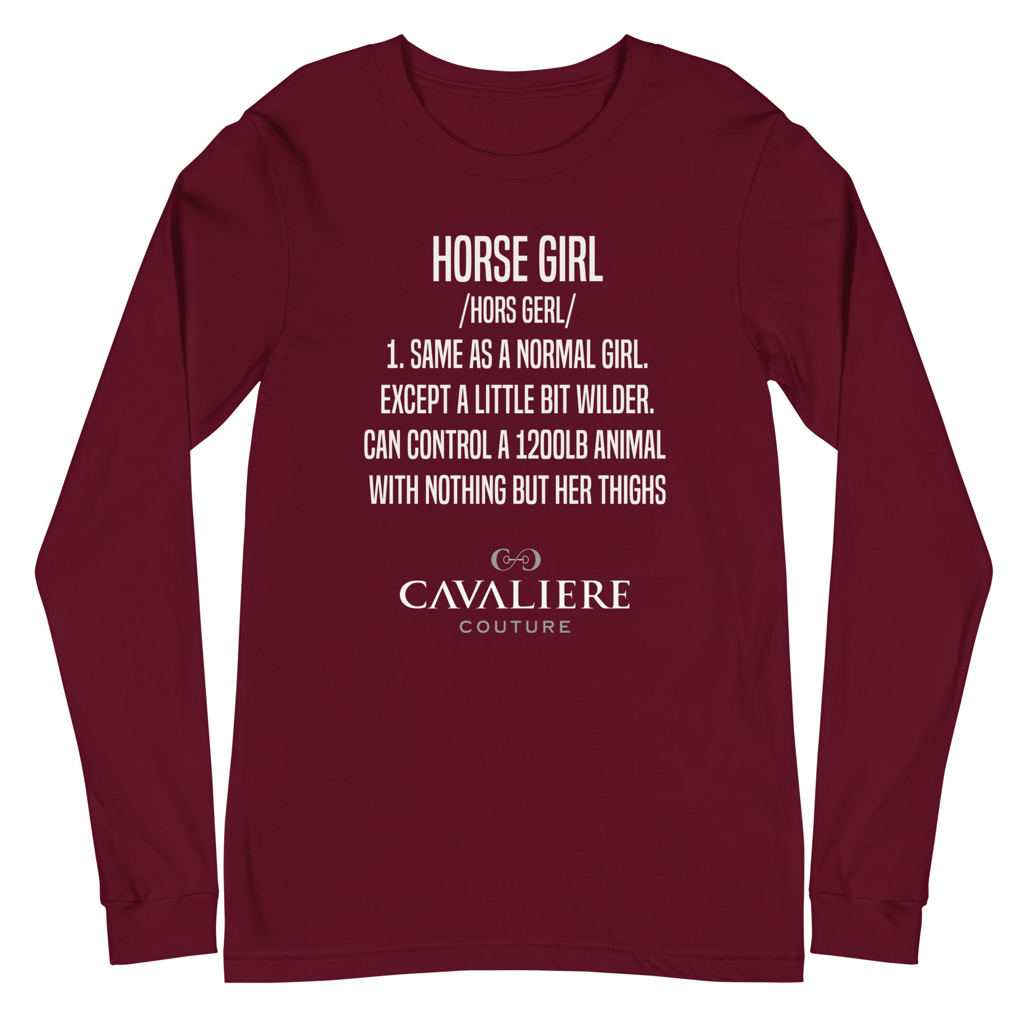 Horse Girl Long Sleeve Tee