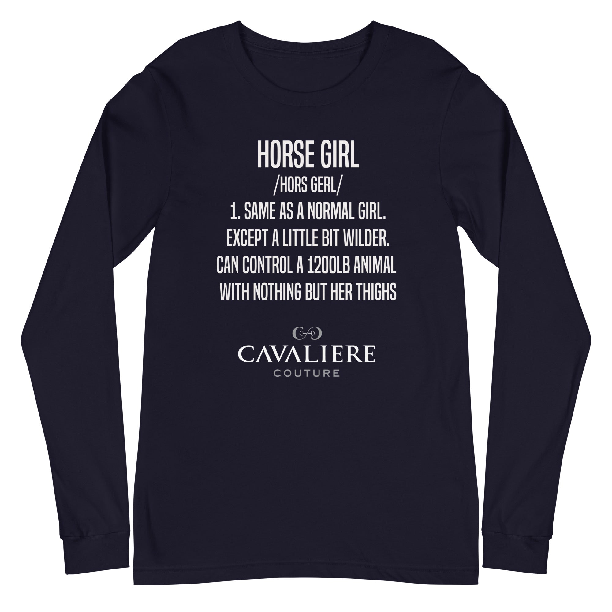 Horse Girl Long Sleeve Tee