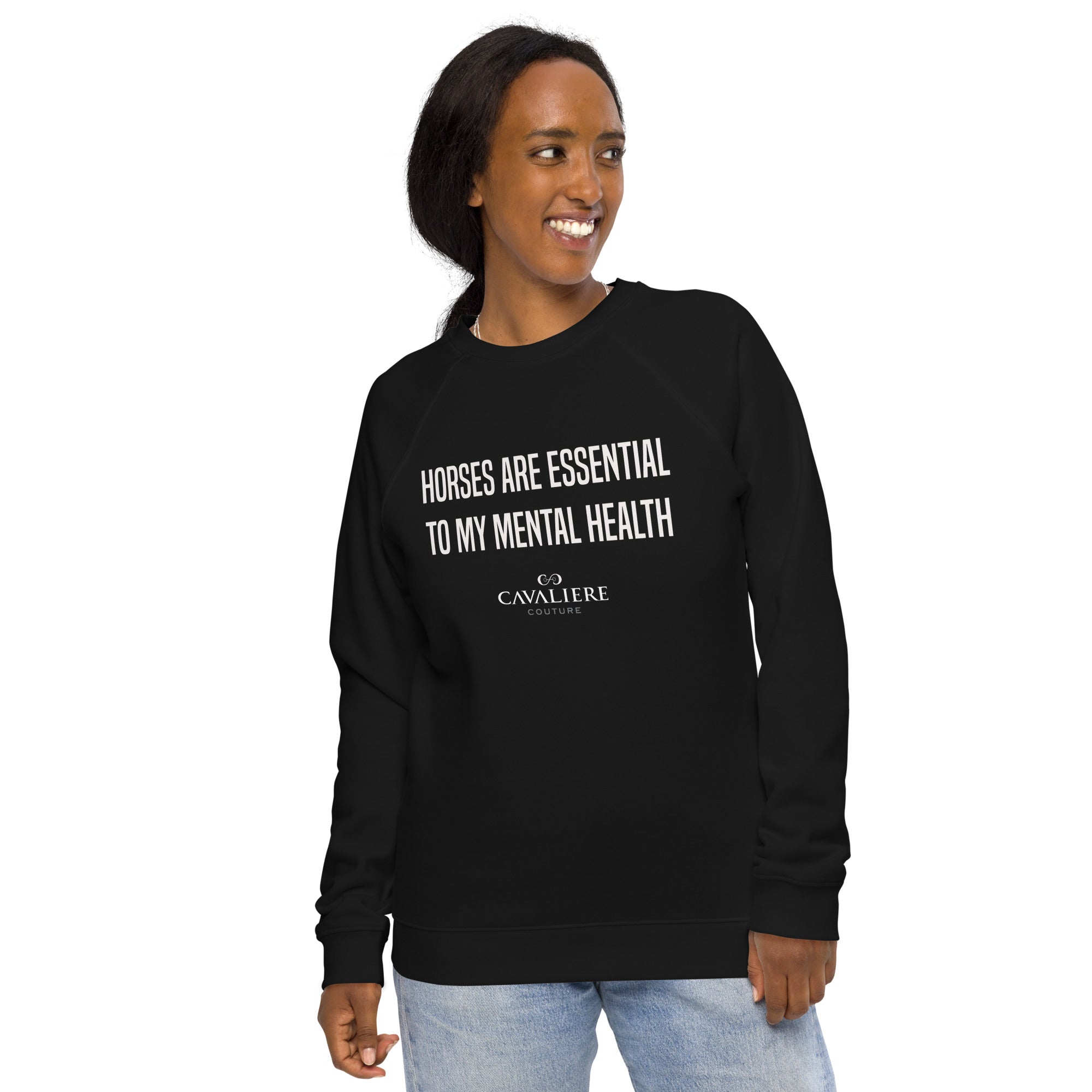 Essential Organic Raglan Sweatshirt