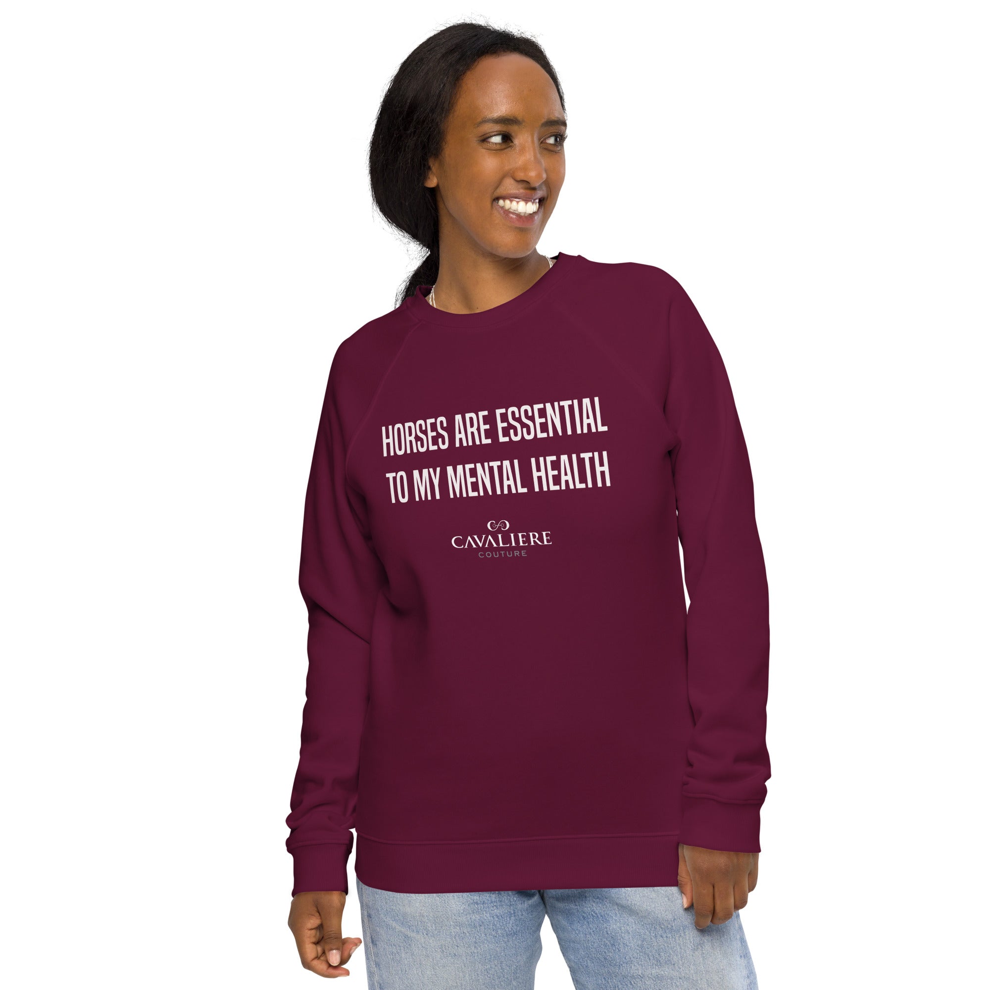 Essential Organic Raglan Sweatshirt