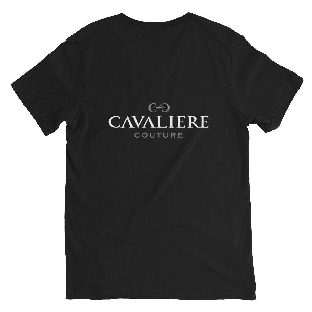 CC Logo Short Sleeve V-Neck Tee