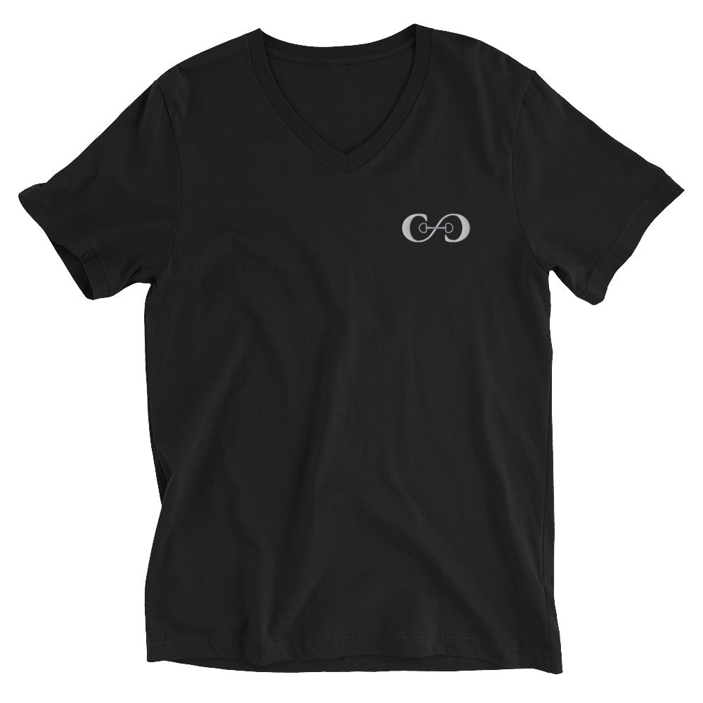 CC Logo Short Sleeve V-Neck Tee