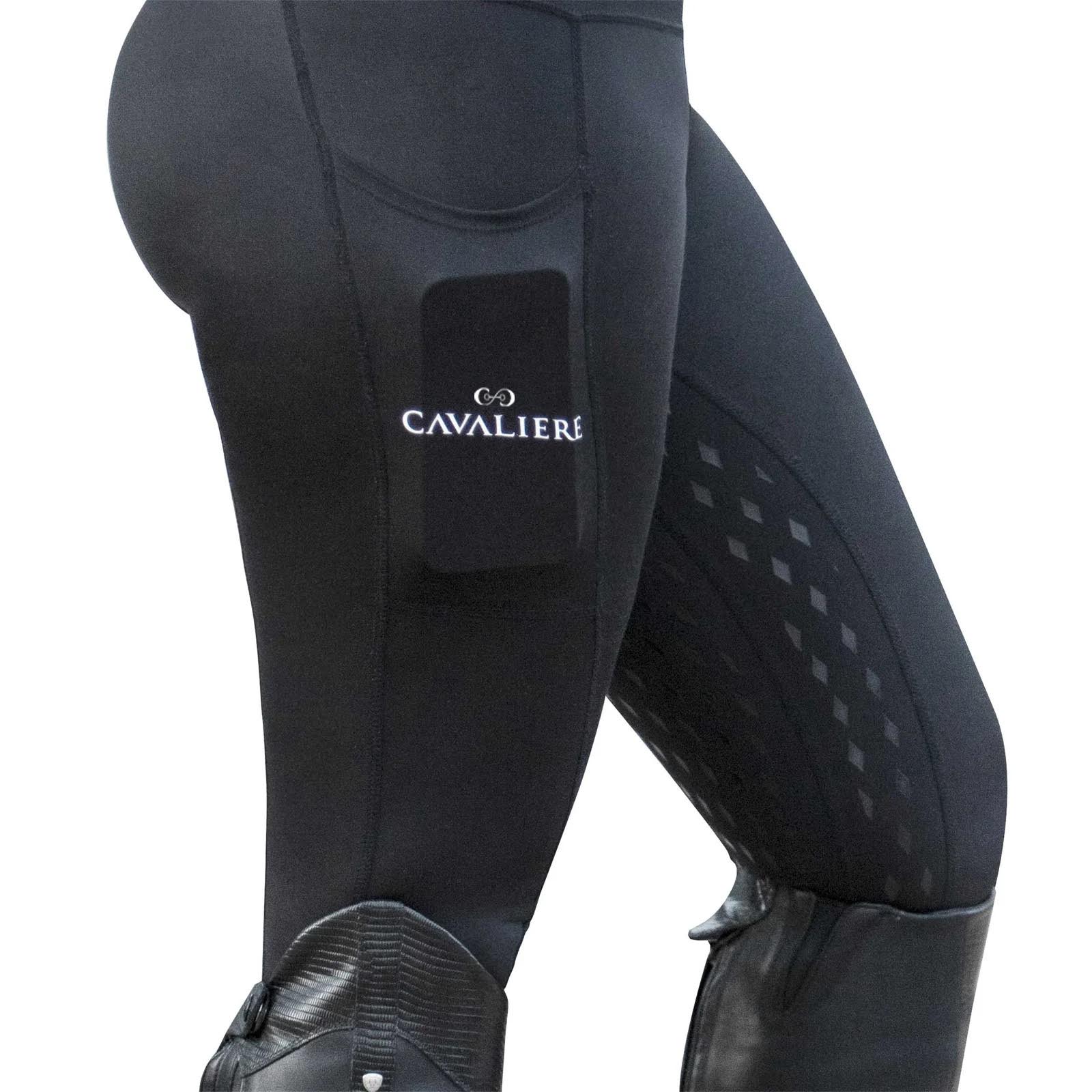 riding tights black