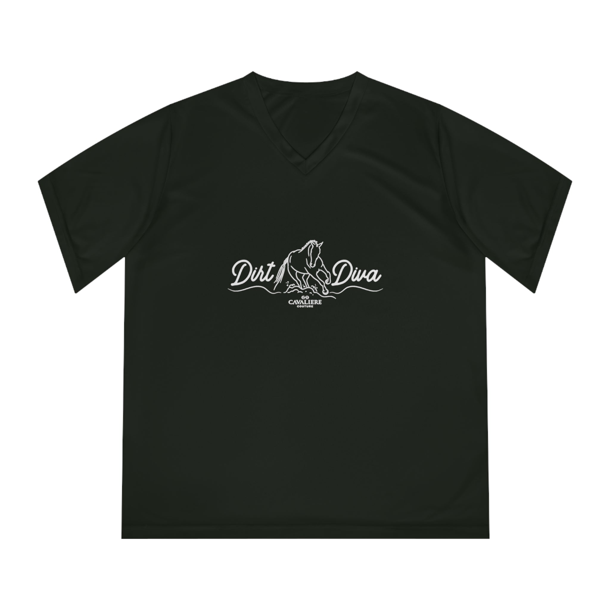 Dirt Diva Performance V-Neck T-Shirt
