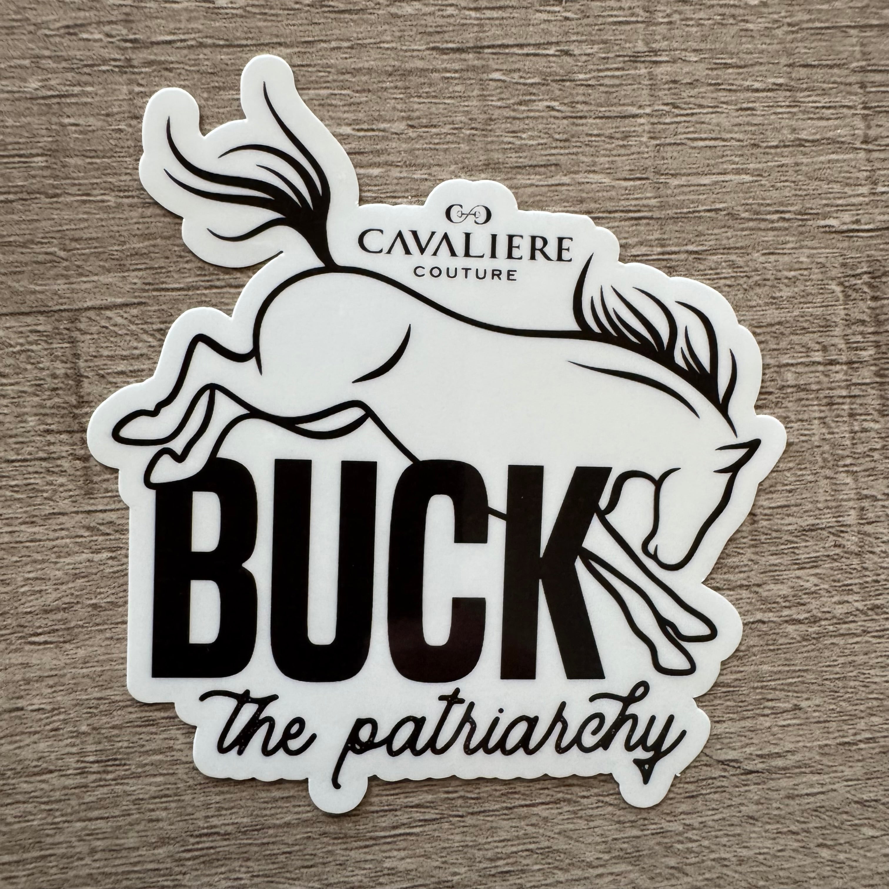 Buck The Patriarchy Sticker
