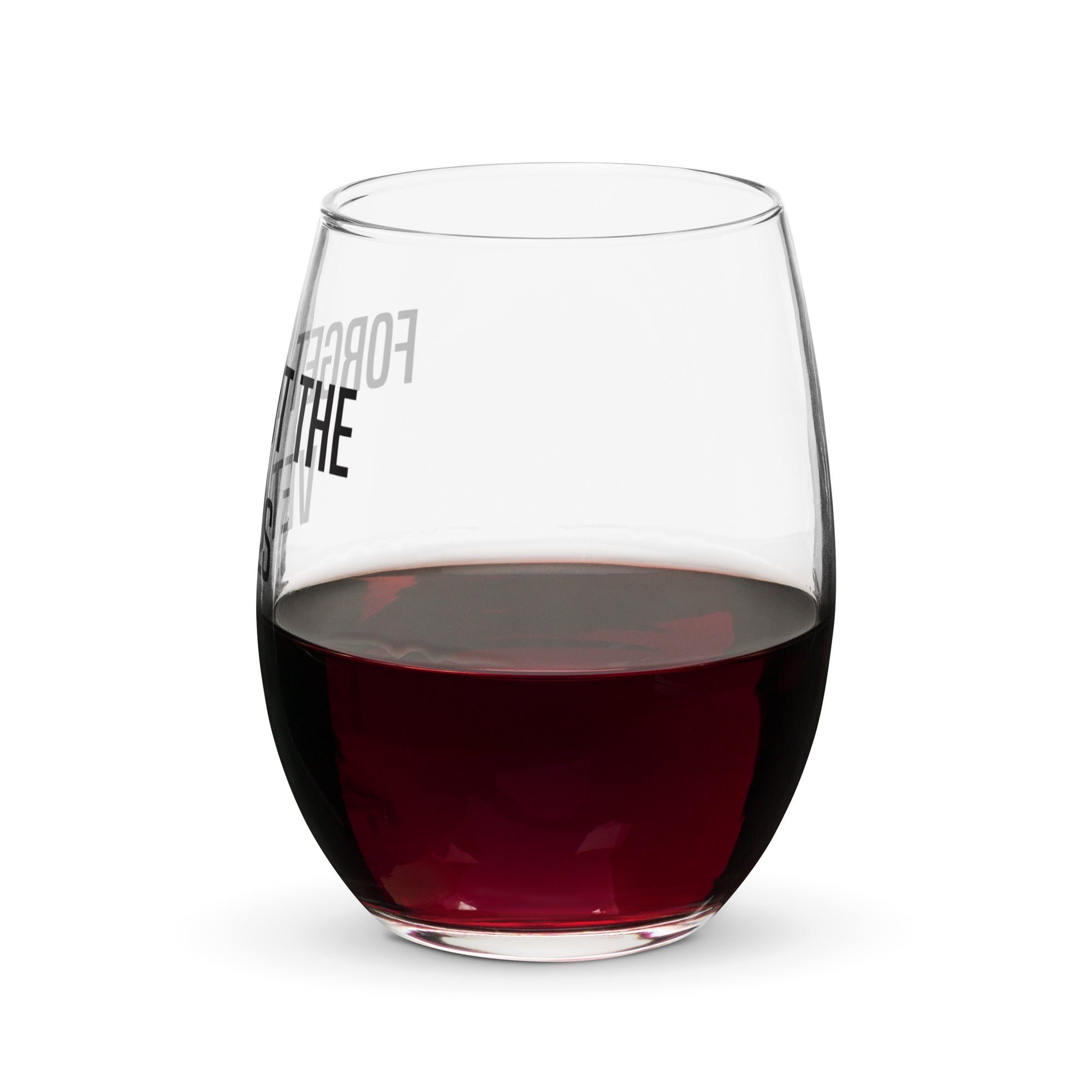 Vet Bills Wine Glass