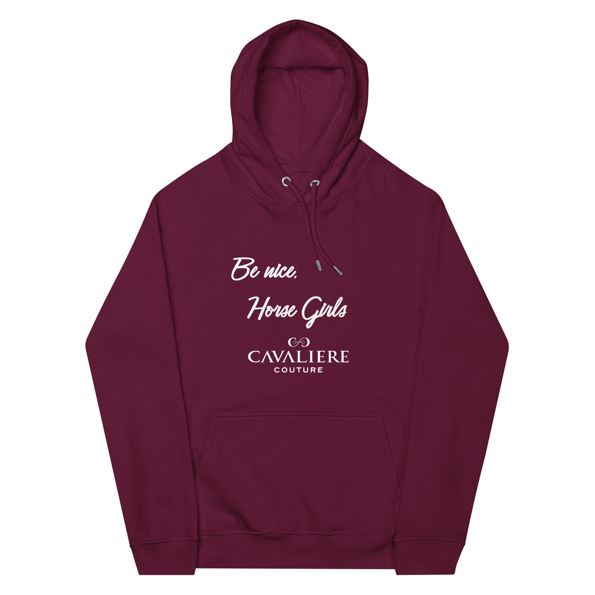 CONQUER HOODIE IN MAROON - S