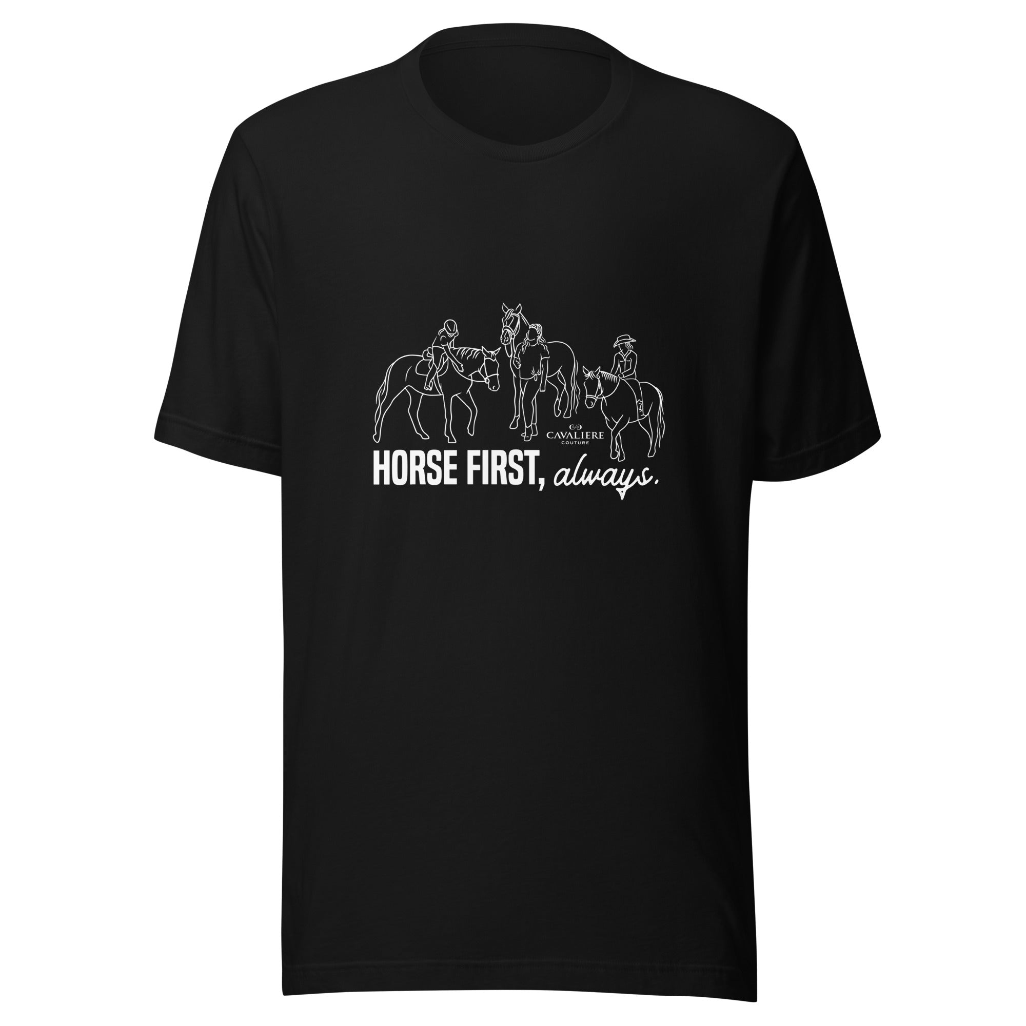 Horses First Oversize Tee