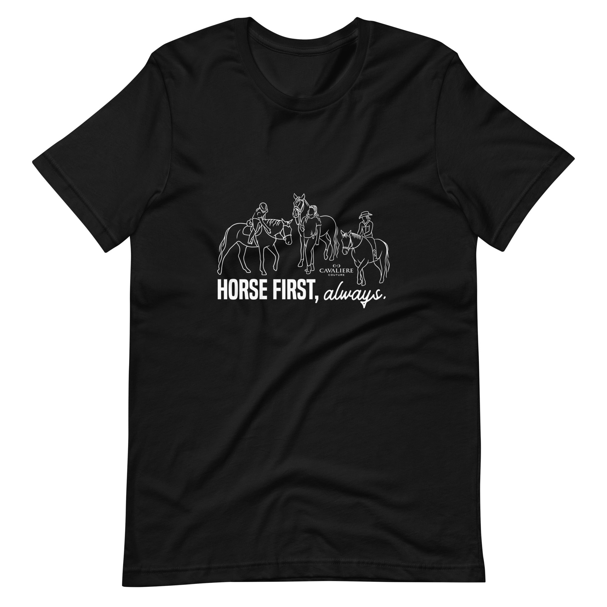 Horses First Oversize Tee