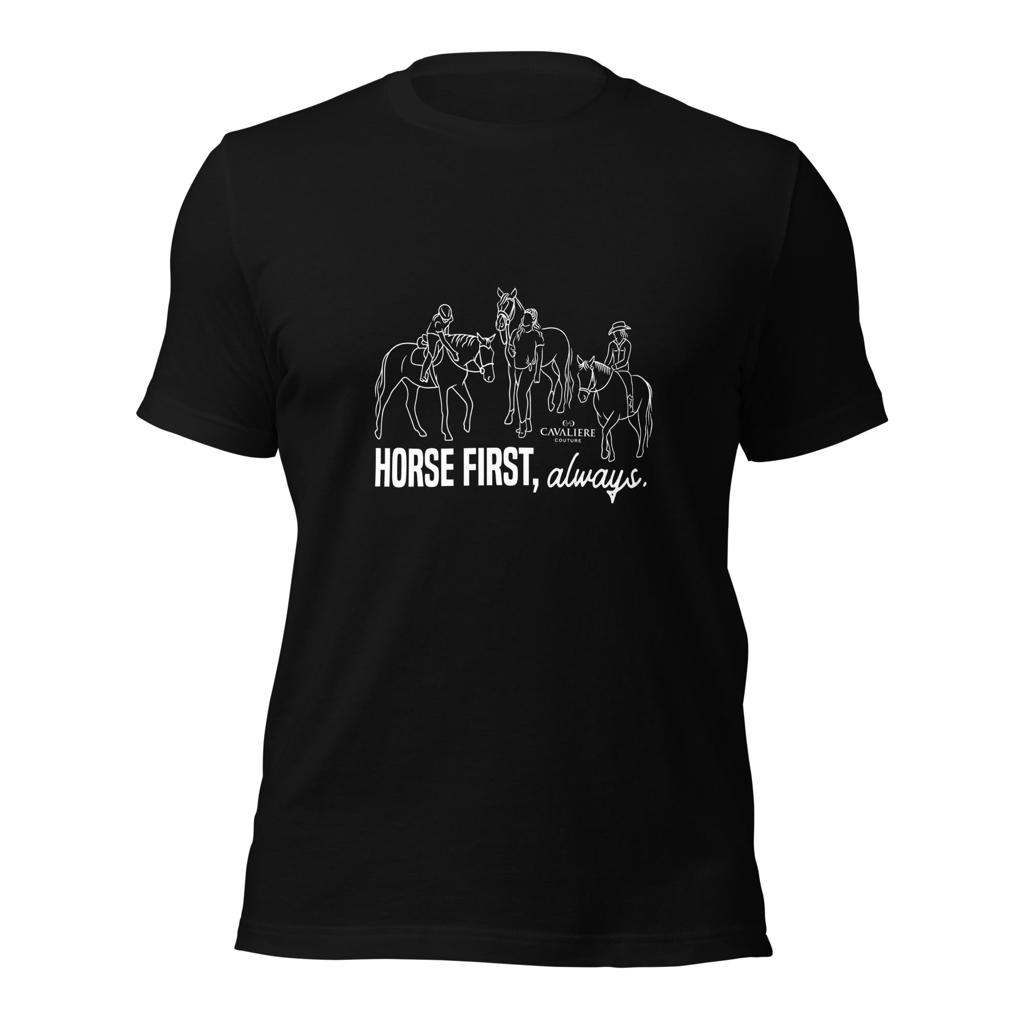 Horses First Oversize Tee