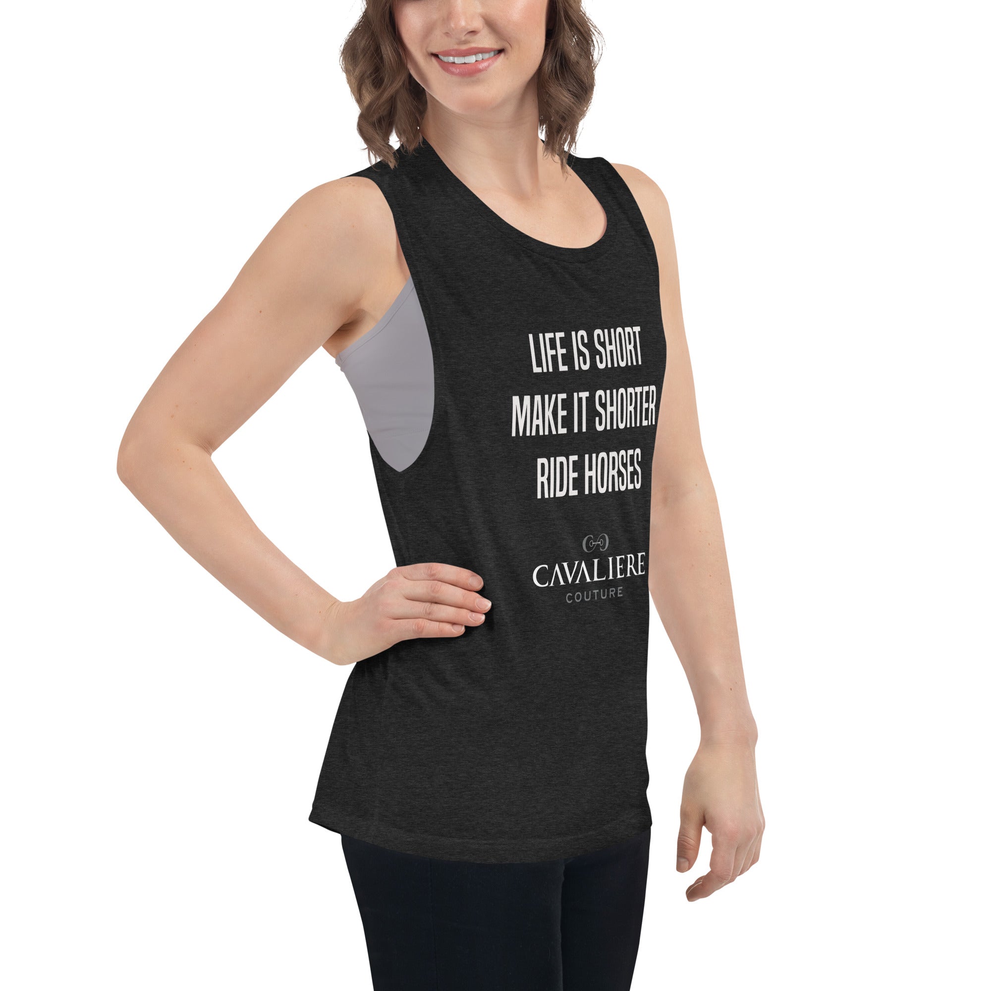Life Is Short Muscle Tank