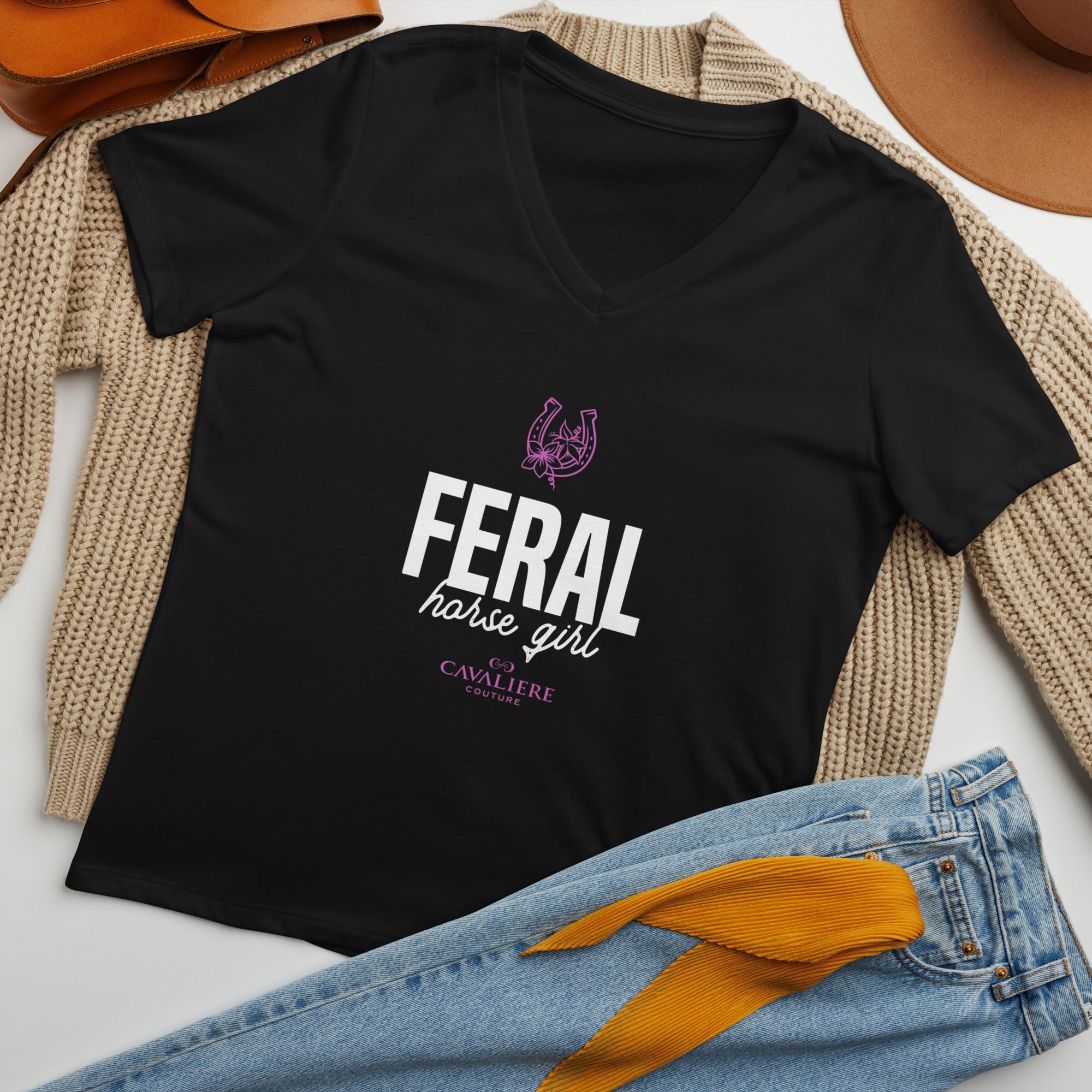 Feral V-Neck Tee