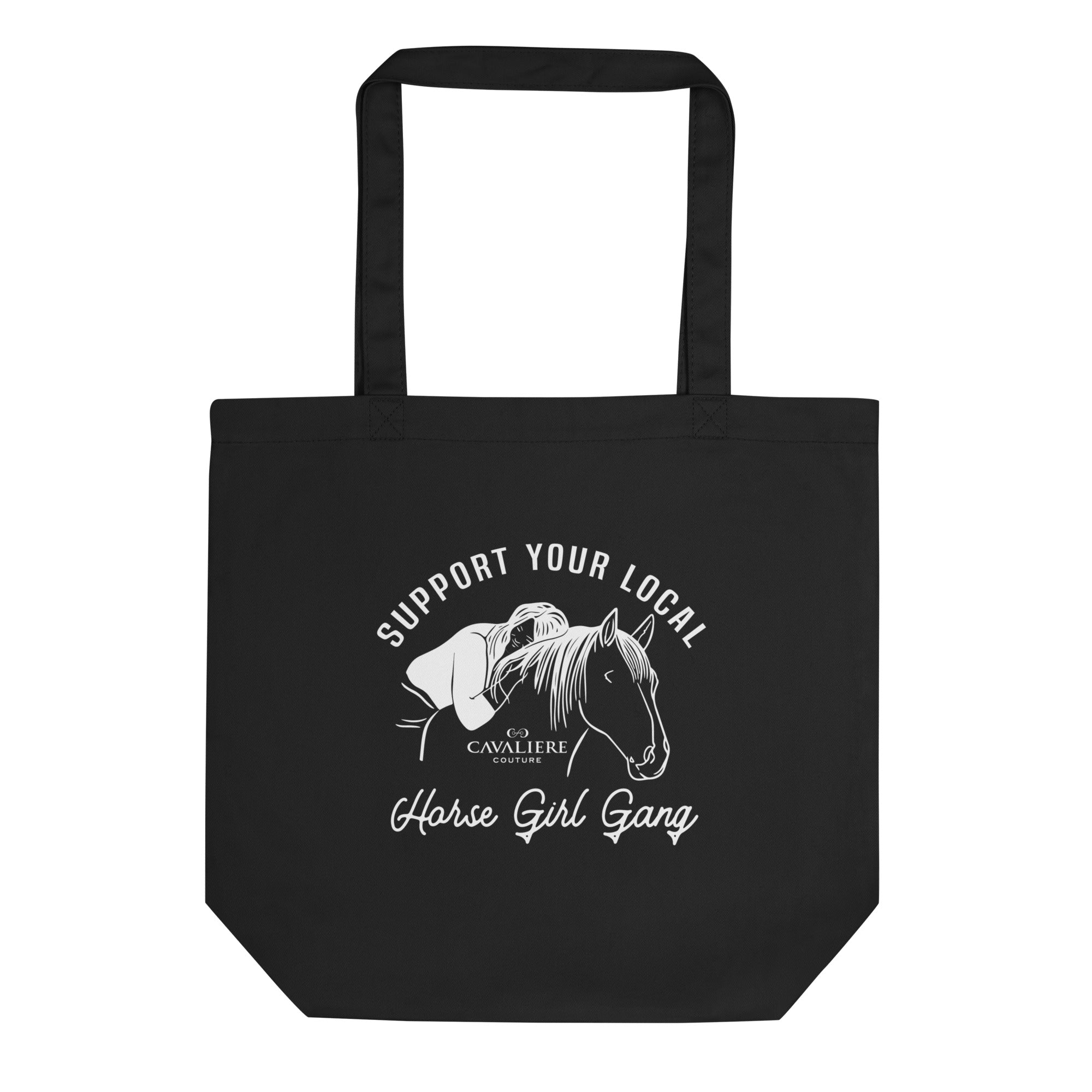 equestrian tote bag