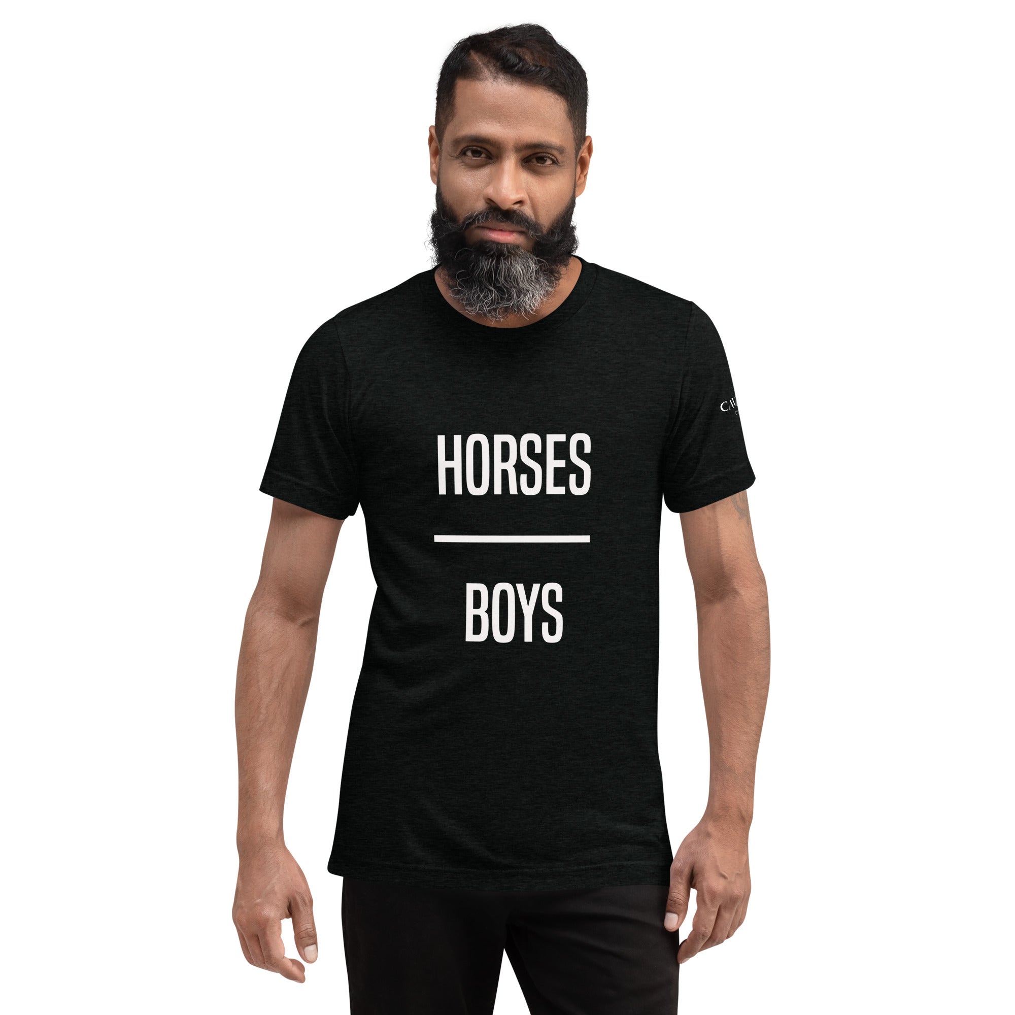 Horses Over Boys Short Sleeve Tee