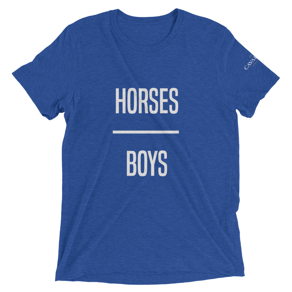 Horses Over Boys Short Sleeve Tee